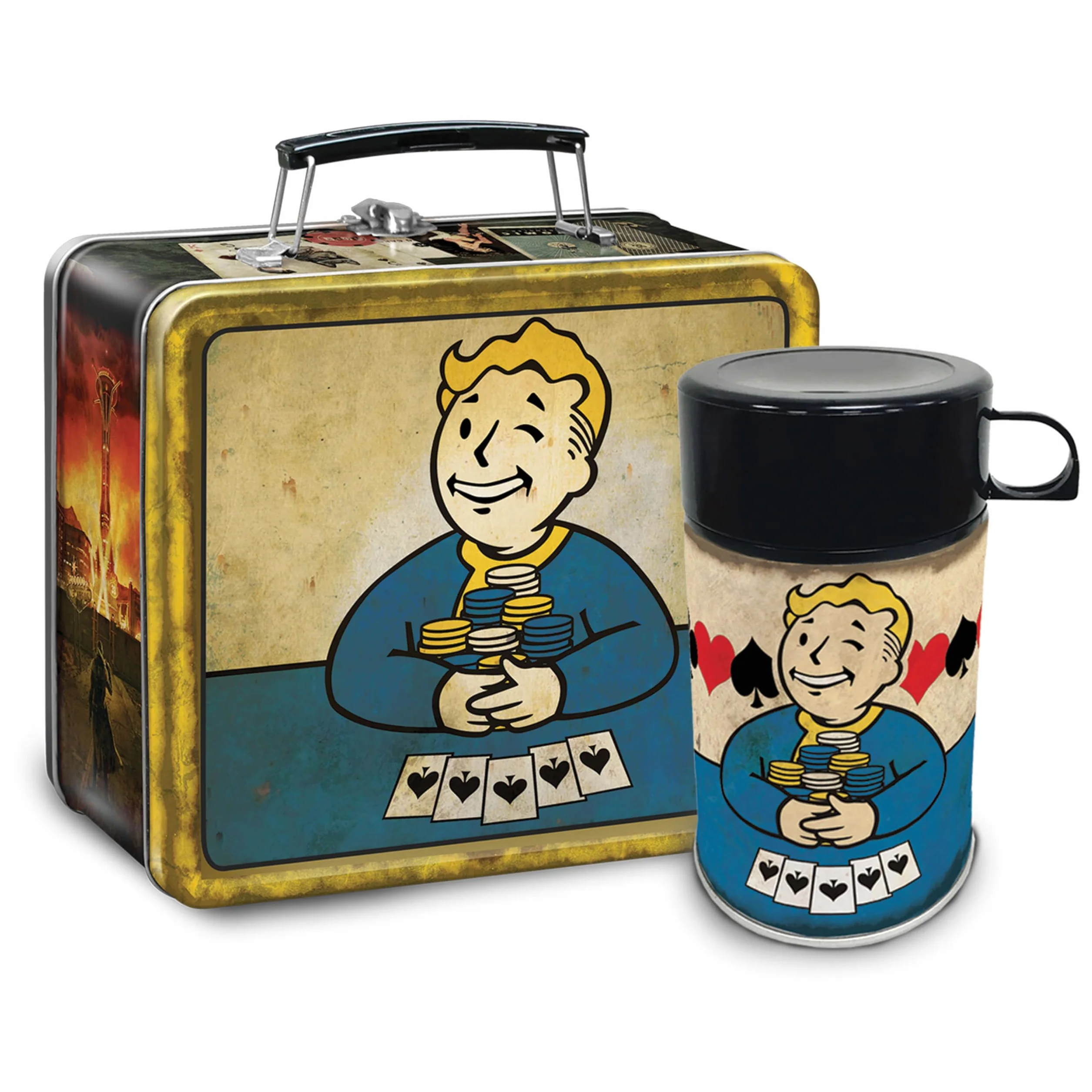Fallout Vault Boy New Vegas Pojemnik na lunch i termos