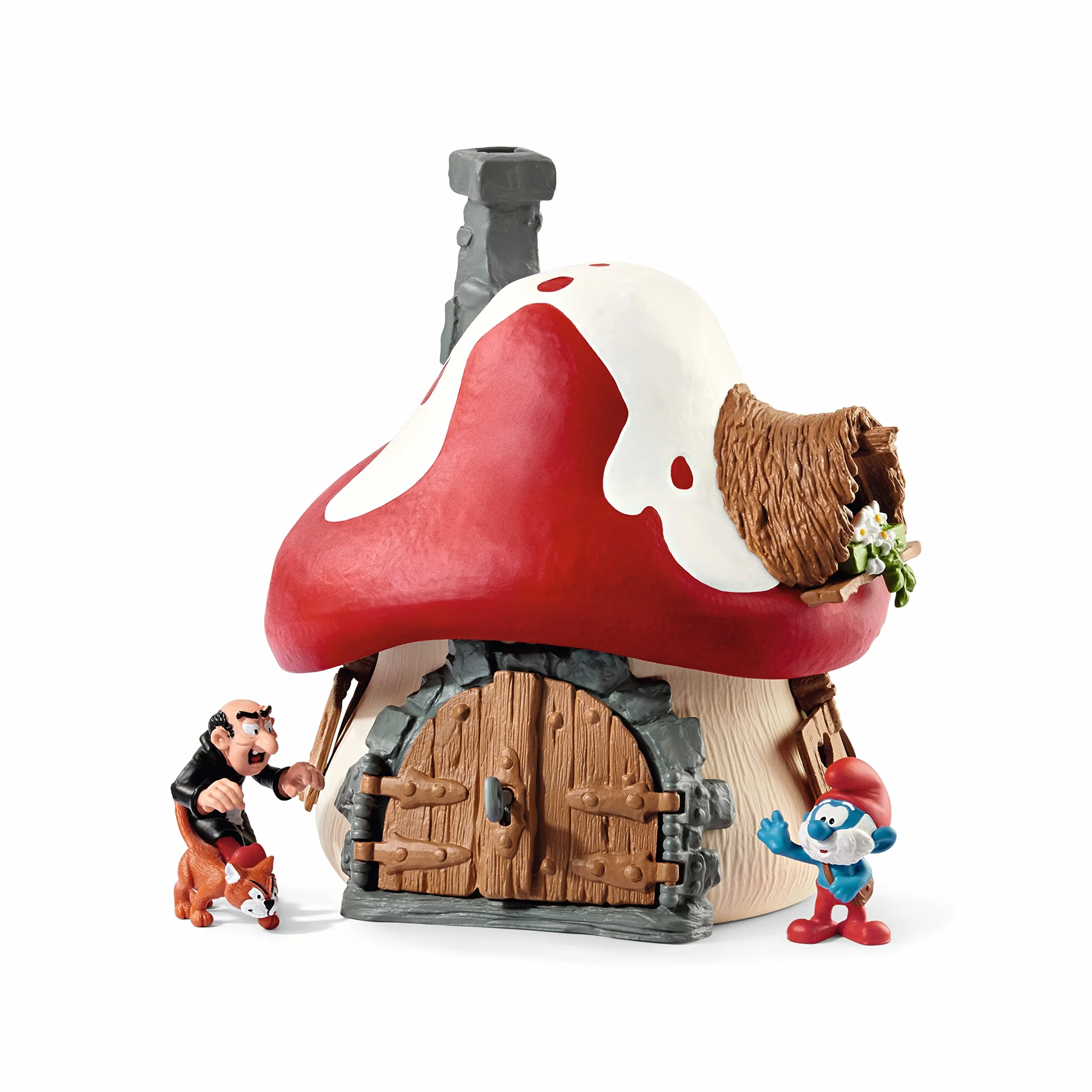 Maison des Schtroumpfs + 2 figurines