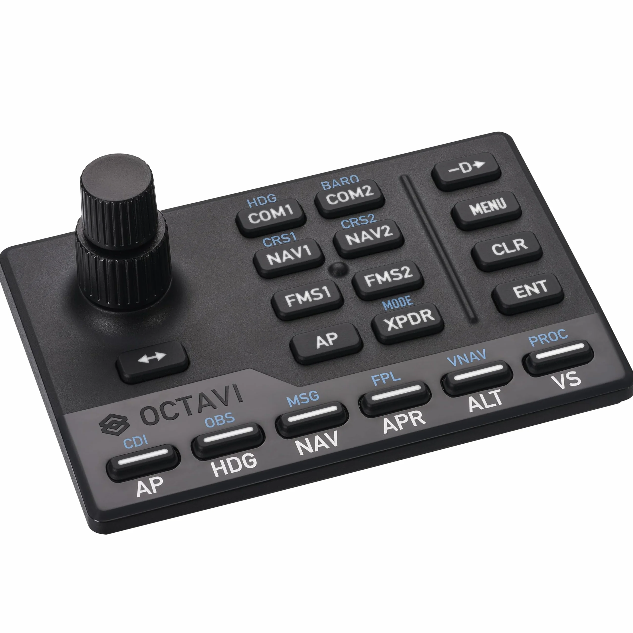 OCTAVI IFR-1 Kompaktowy kokpit All-in-One Made in Germany do COM NAV FMS autopilota XPDR symulacji lotu