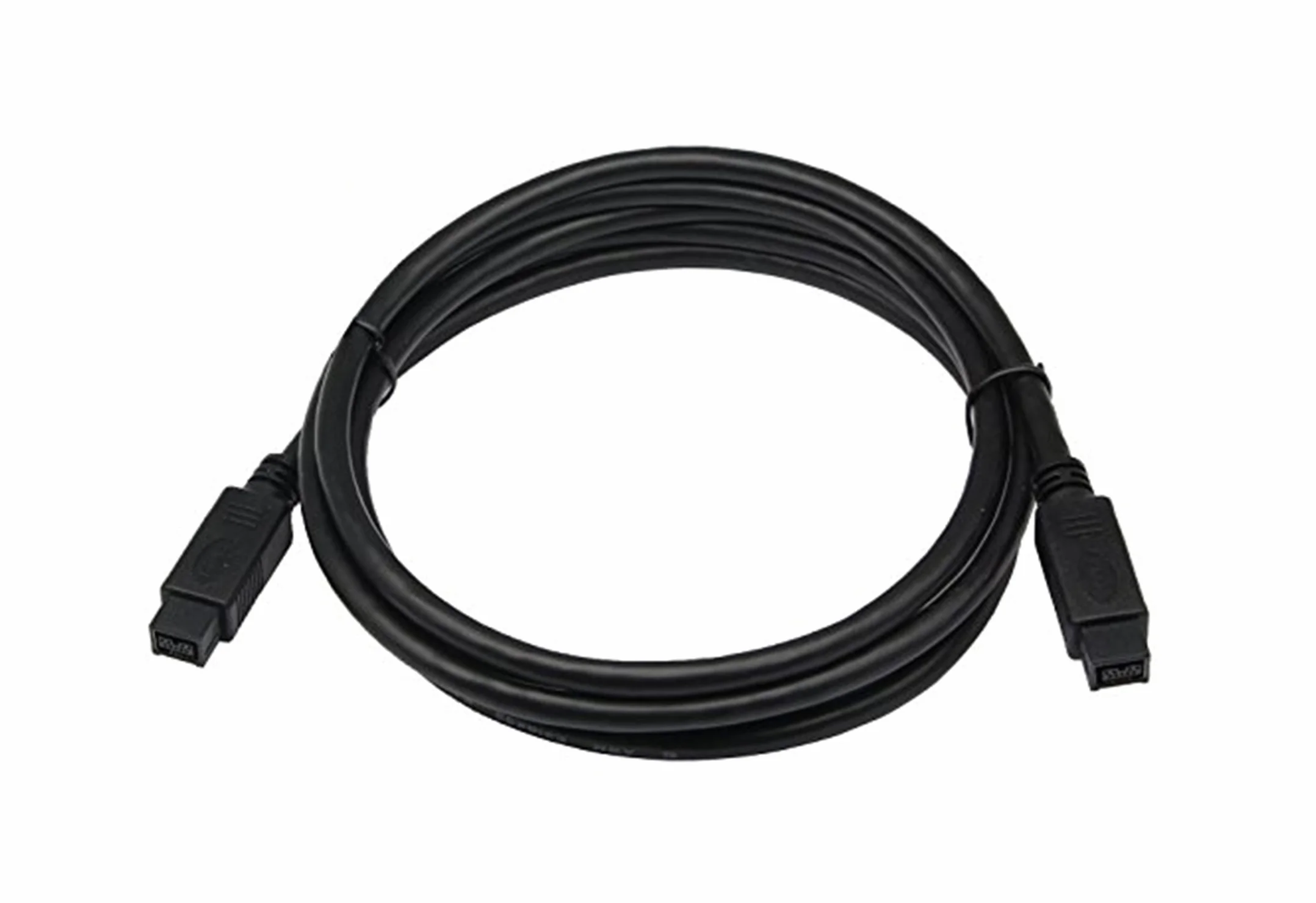 CERRXIAN 1,8 m FireWire 800 czarny kabel 9-pinowy na 9-pinowy - IEEE 1394B (dla komputerów Mac i PC)