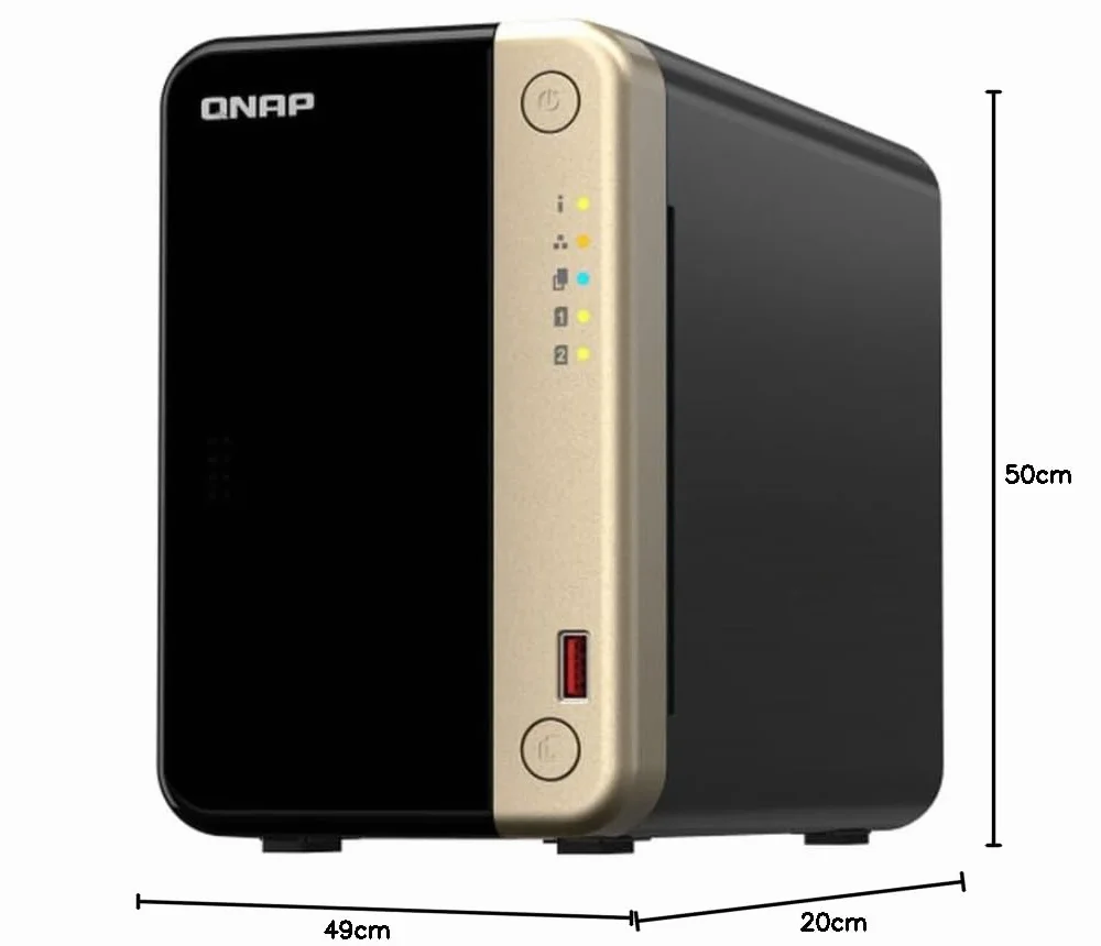QNAP TS-264-8G NAS N5095 8 GB (TS-264-8G)