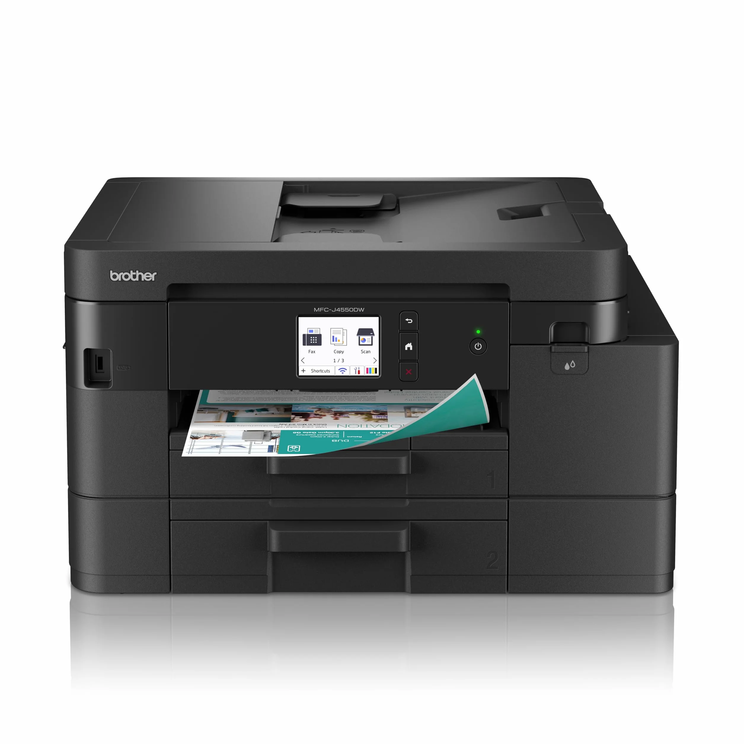Brother MFC-J4550DW bezprzewodowa drukarka atramentowa 4 w 1 – kwalifikuje się do pakietu EcoPro.