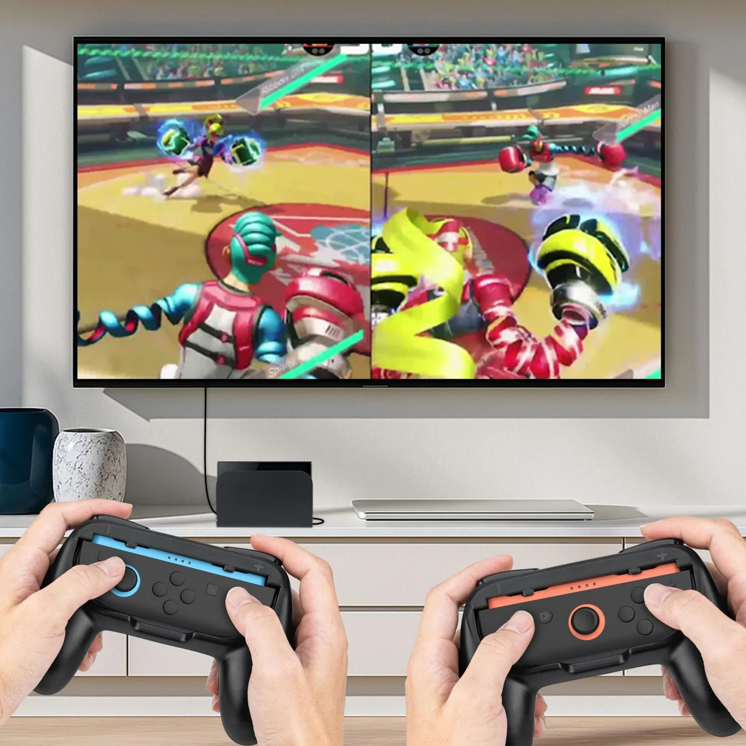 Mcbazel 2 Sztuki Uchwytów dla NS Switch 2 JoyCon Controllers