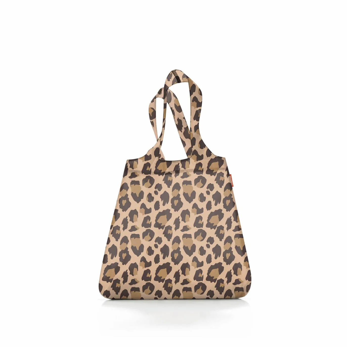 reisenthel Mini maxi shopper – składany kompaktowy plecak – wodoodporny, Couleur:leo macchiato, leo macchiato, Rozmiar uniwersalny, sport