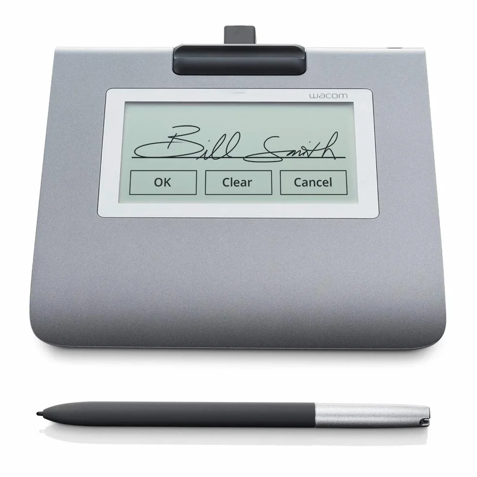 Wacom zestaw podpisów z 4,5" LCD STU-430 podkładka i znak Pro PDF do Windows, rejestruj odręczne podpisy elektroniczne w czasie rzeczywistym