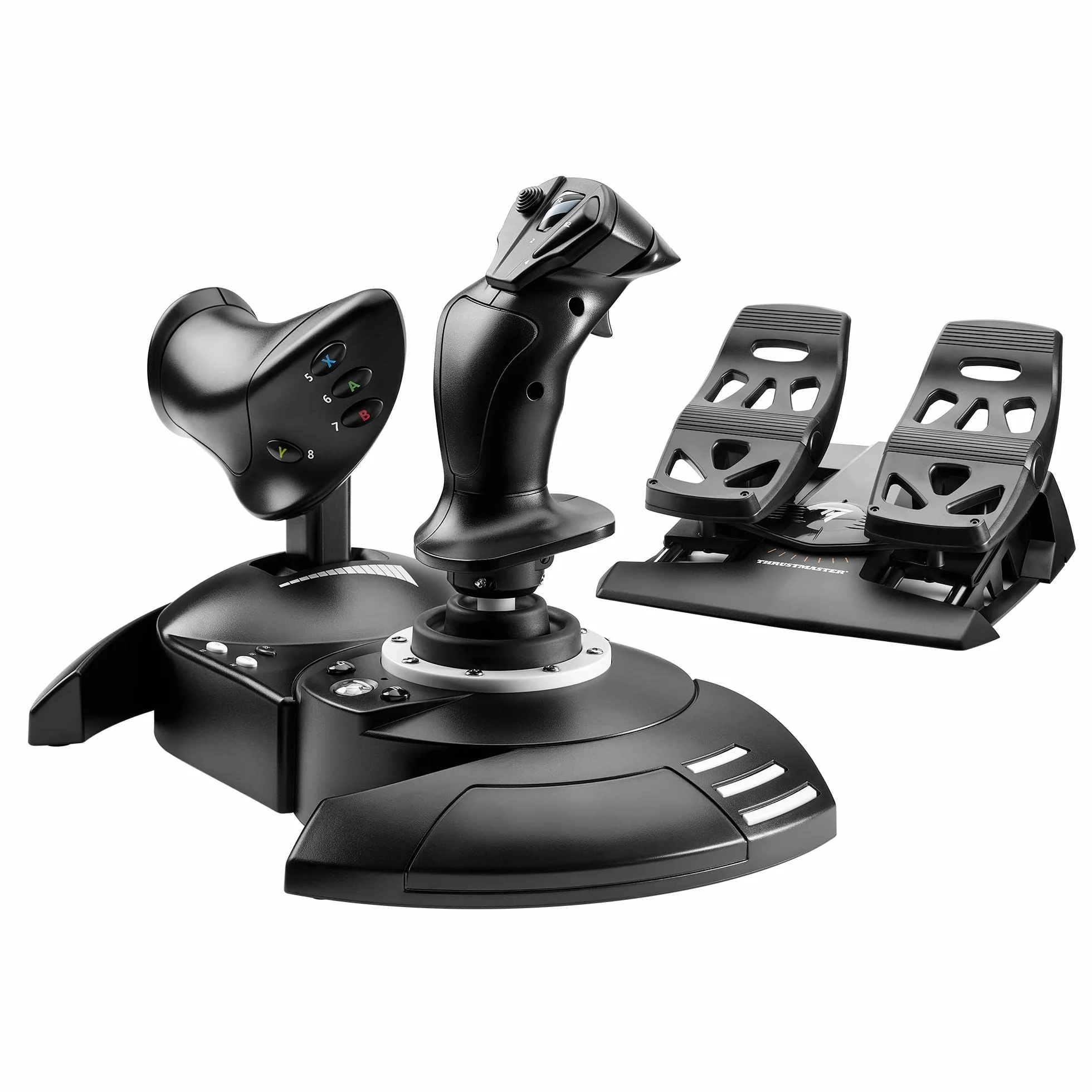 Thrustmaster T.Flight Full Kit X Joystick Throttle Rudder Pedals for Xbox Series X S Xbox One PC