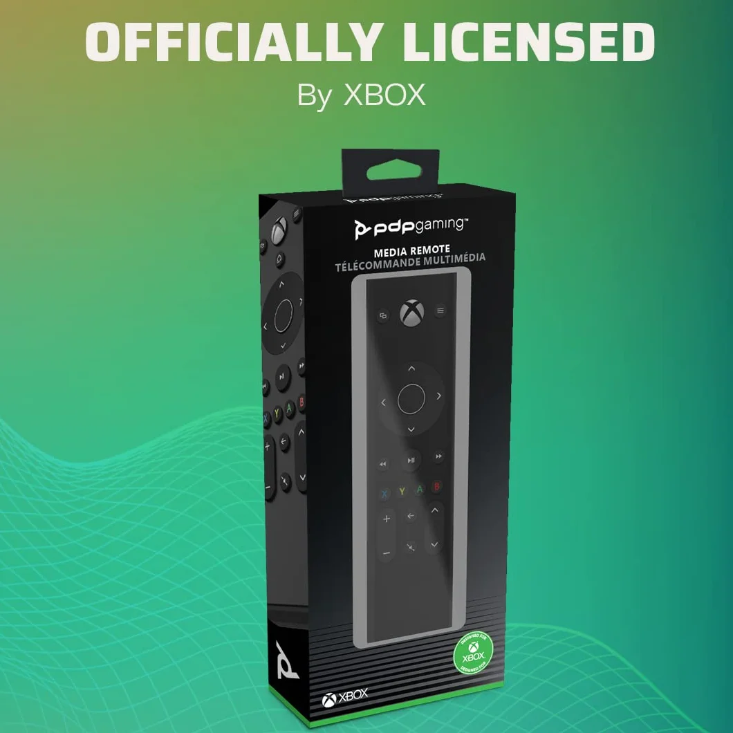 PDP Media Remote Microsoft Xbox one and Series XIS, Czarny
