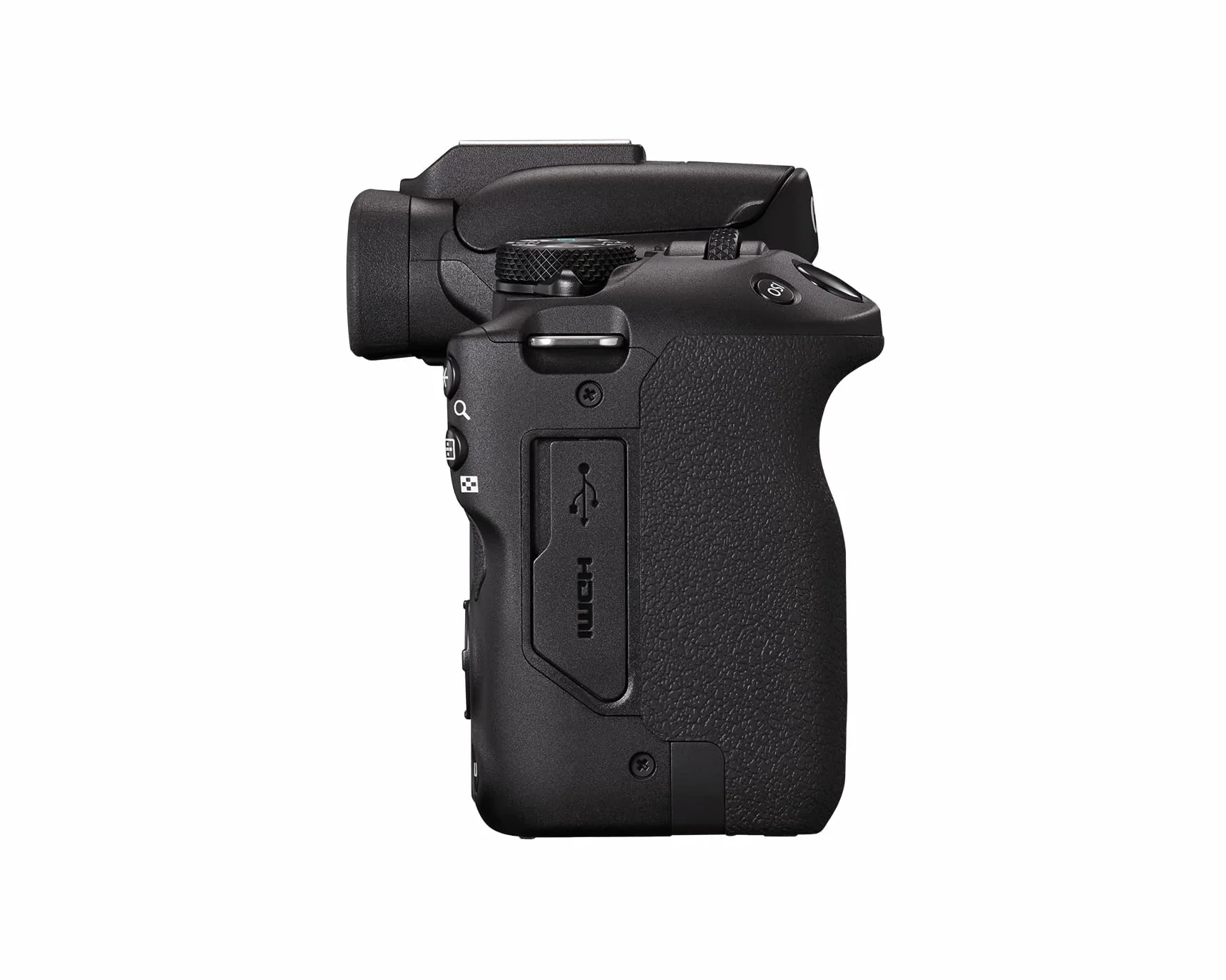 Canon EOS R50|Aparat bezlusterkowy 24,2 MP APS-C, tylko korpus, do 15 kl./s. | Podwójny pikseli CMOS AF II|4K 30p Oversampled 6K|Ekran o zmiennym kątu|Bluetooth i WiFi|czarny