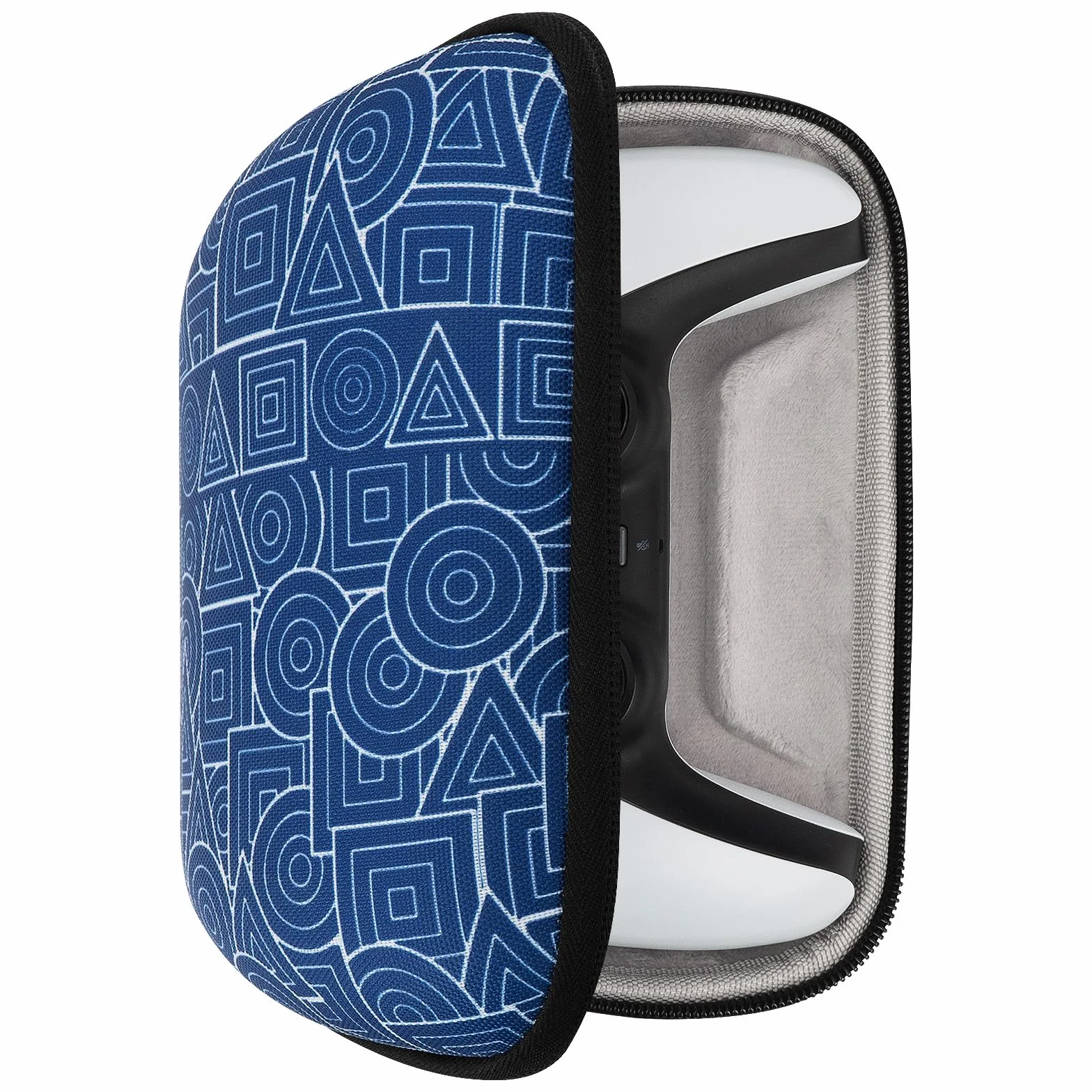 Etui na kontroler do gier Geekria kompatybilne z Sony PlayStation 5 DualSense, PS4 DualShock 4, PS3 Dualshock 3, akcesoria do przechowywania, torba do przenoszenia (Niebieski)