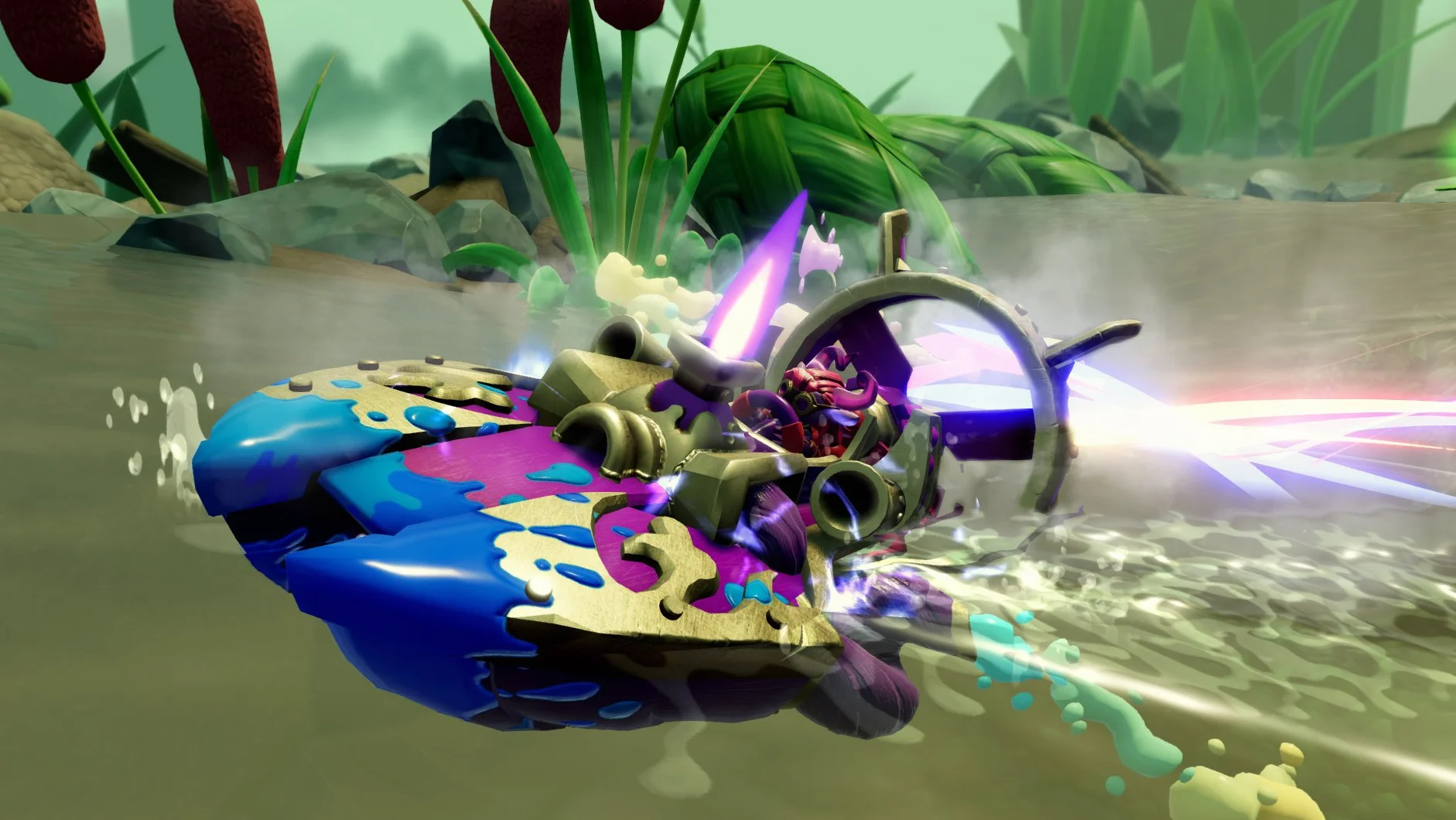 Skylanders Superchargers Pojazd Splatter Splasher
