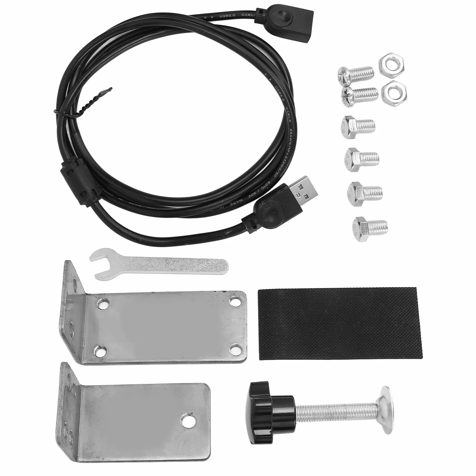 Yctze Rennspiele Handbremshalterung 64Bit USB Handbremse Halterung für PC Windows System Ersatz für Logitech G27 G25 G29 T500 T300