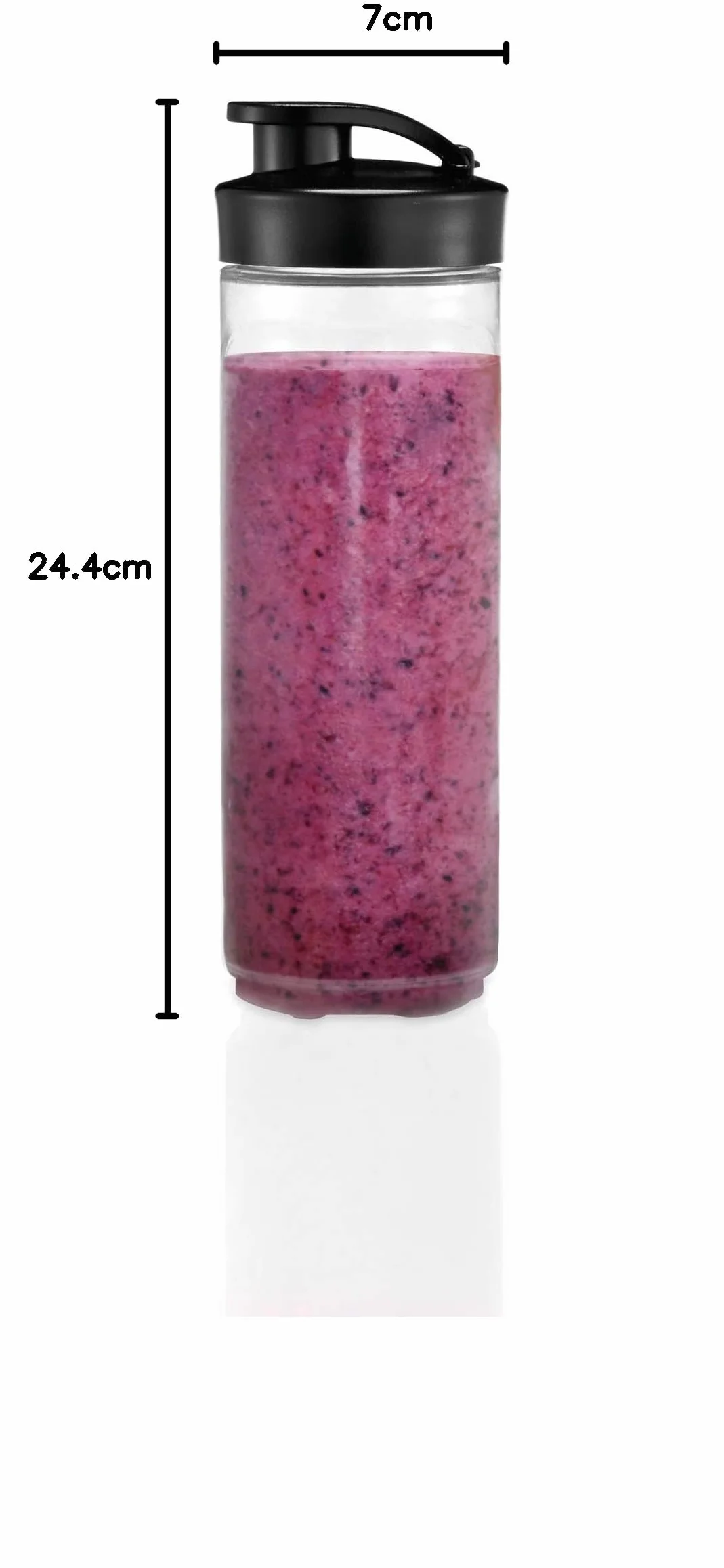 WMF Kult X Blender Kielichowy 600ml Czarny Srebrny