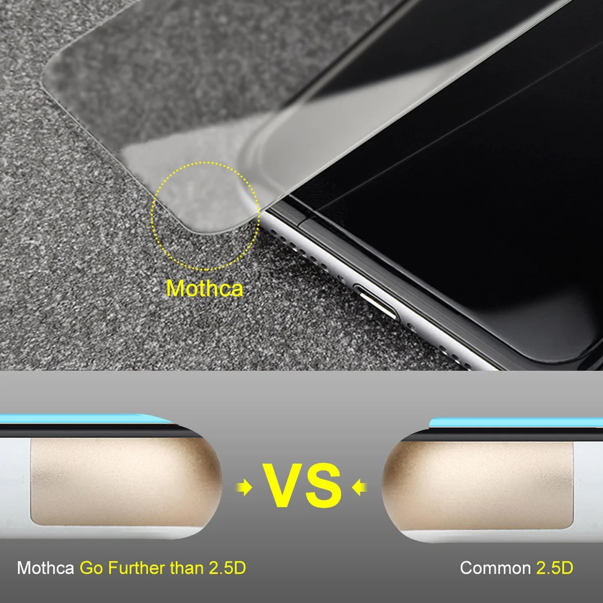 Mothca matowe szkło hartowane do iPhone'a XR/iPhone 11 6,1", folia ochronna na ekran antyodblaskowy i odciski palców, szkło ochronne 9 godzin, twardość bez pęcherzyków powietrza