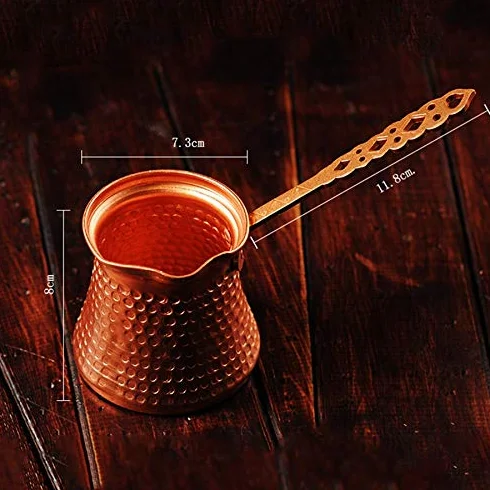 Turecki dzbanek do kawy 320 ml, miedź, Cezve Cafeteria