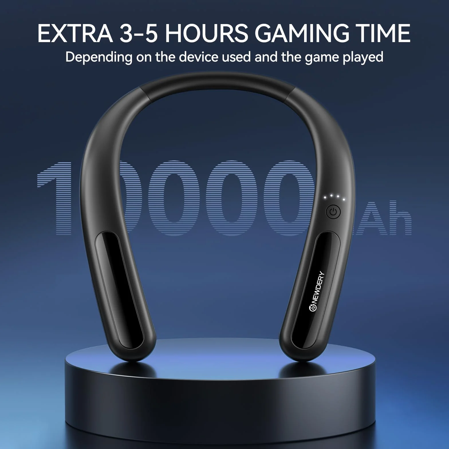 NEWDERY Zestaw akumulatorów do Oculus Quest 3, 1000 mAh Power Bank zapewnia dodatkowy czas odtwarzania 6-8H, szybkie ładowanie PD do Meta Quest 3/2 / 1 / Pro, Pico 4/4 Pro, HTC Vive, PSVR 2