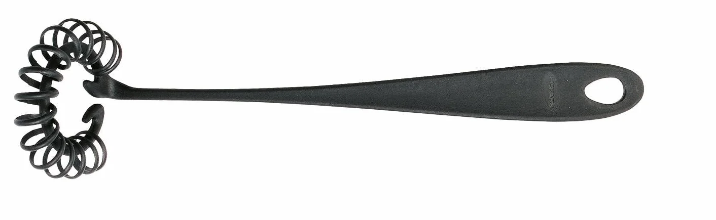 Fiskars Spiral Whisk, długość: 27 cm, Ø 7 cm, Essential, plastik, czarny, 1065596