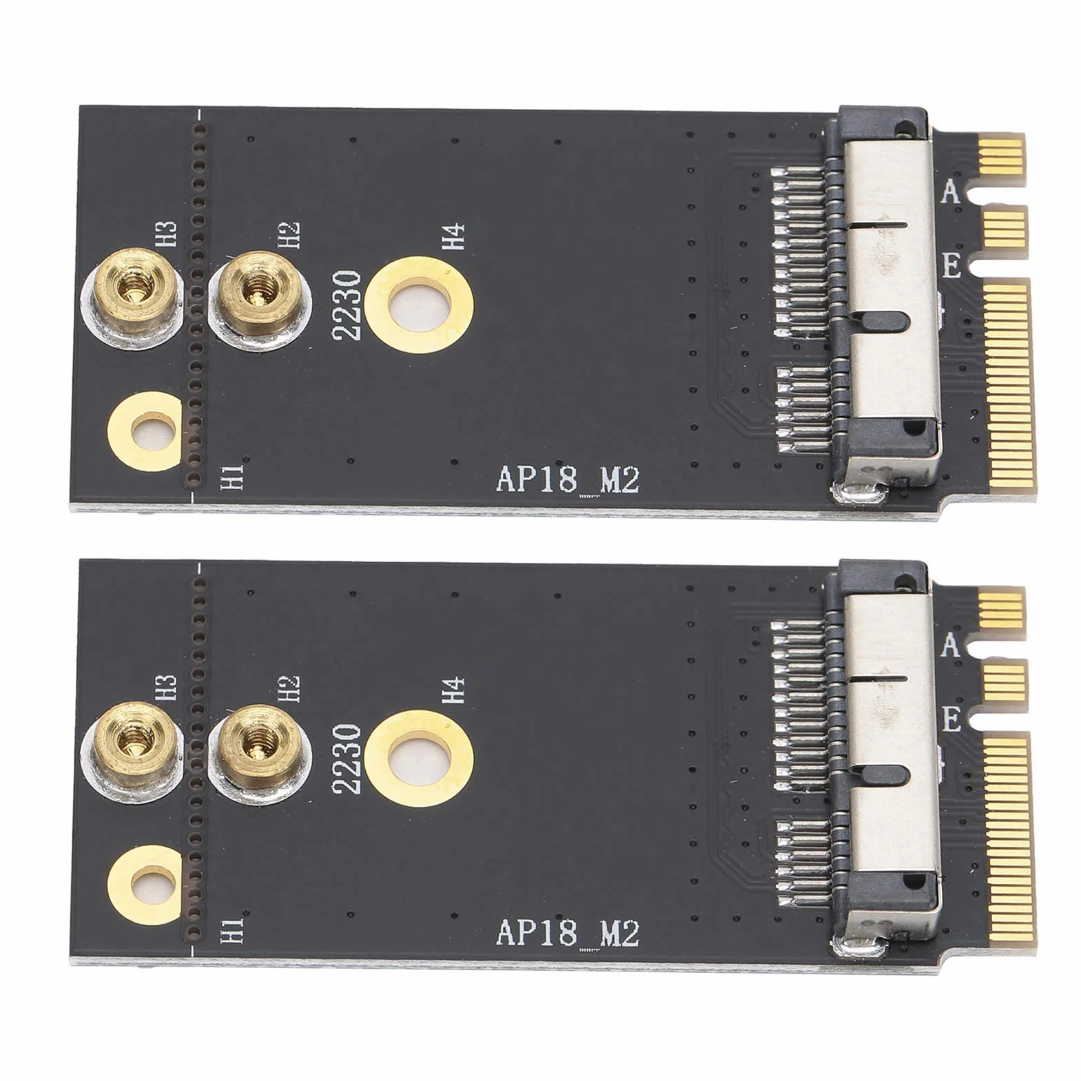 Acouto 2 szt. Adapter do Karty Interfejsu OS X do NGFF BCM94360CS2 BCM943602CS OS X M 2 1 BCM943602 Adapter NGFFAdapter NGFF Karta Adaptera Interfejsu