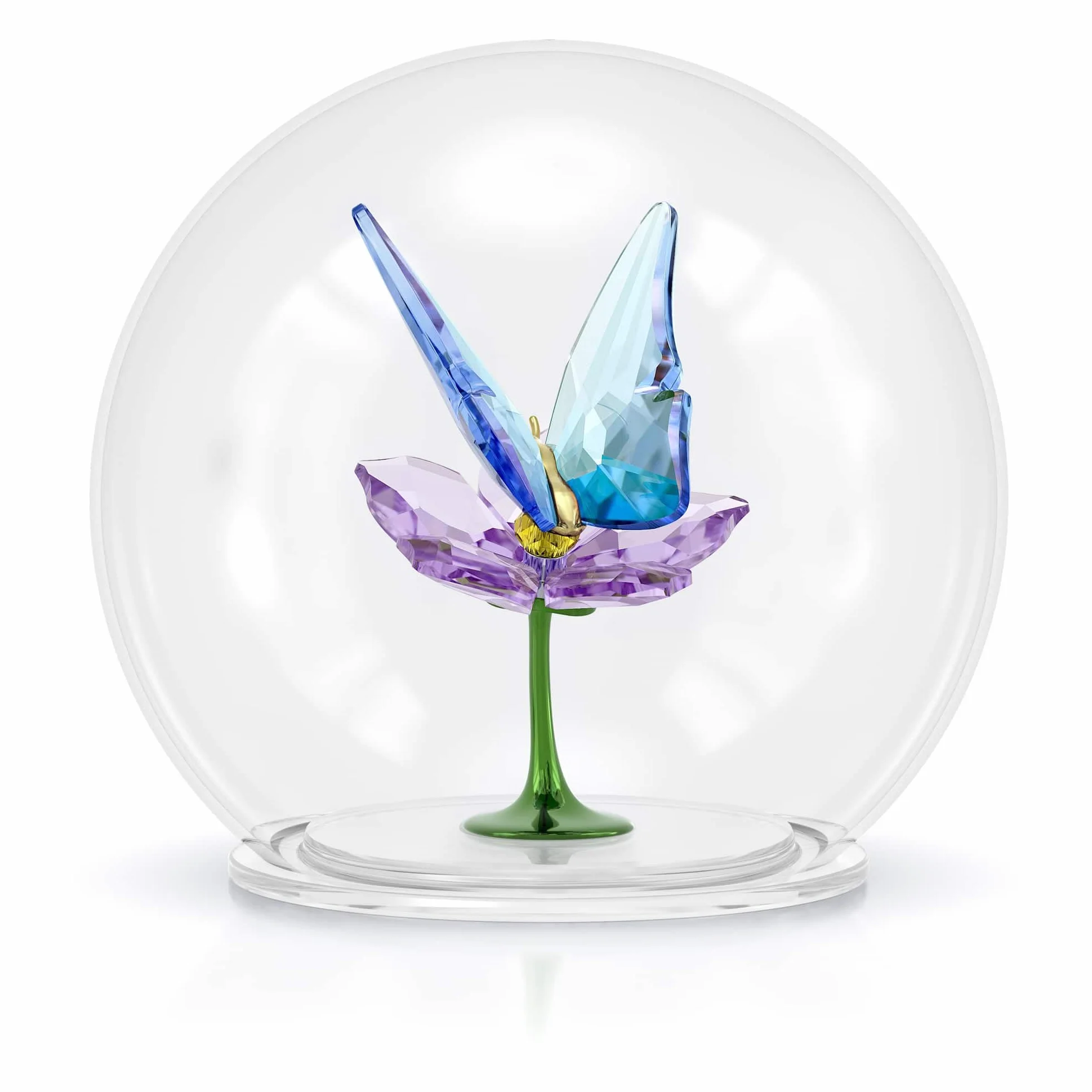 Swarovski Idyllia Szklana kula Motyl i kwiat