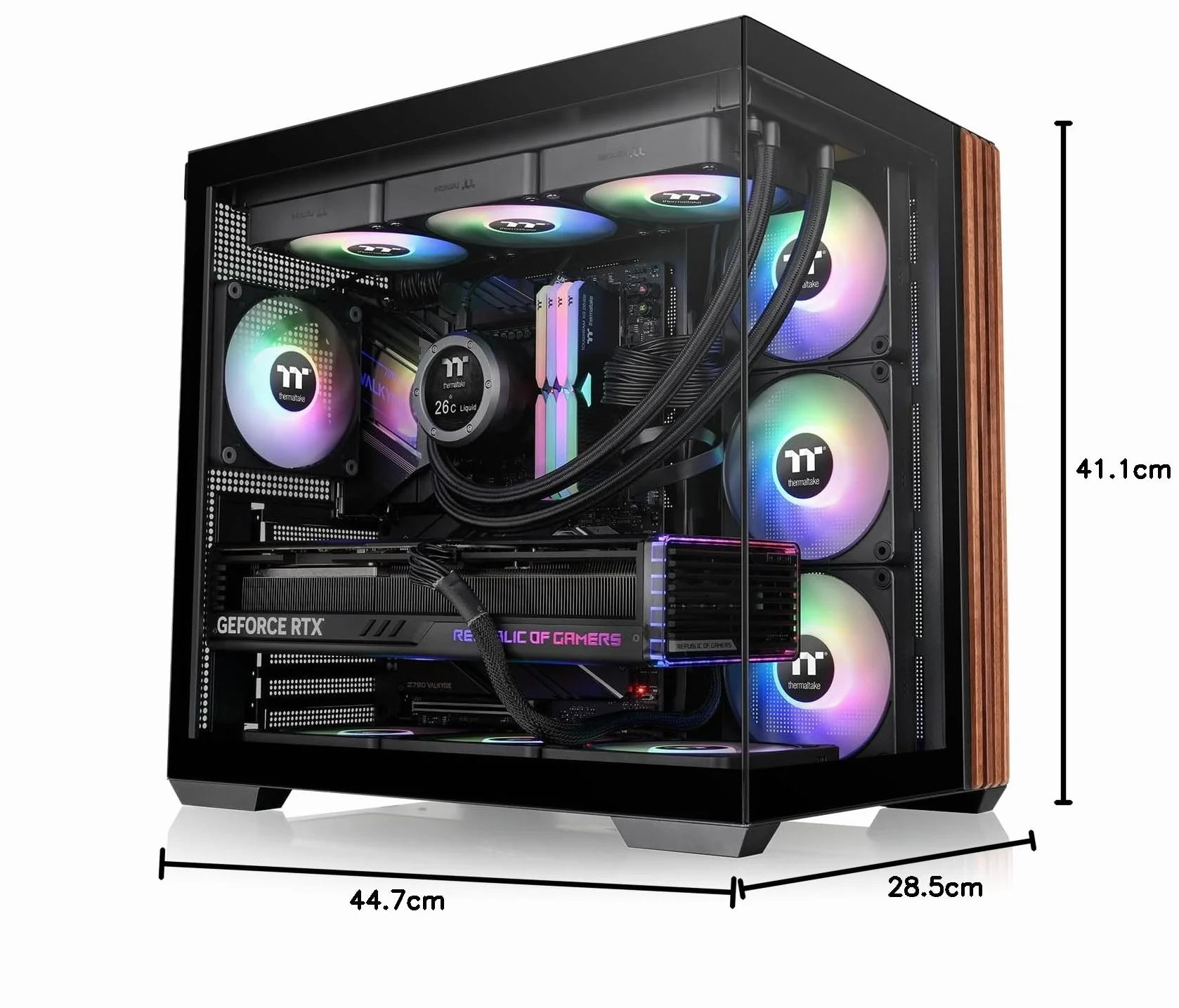 Thermaltake View 380 WS ARGB | Mid Tower Chassis | Black