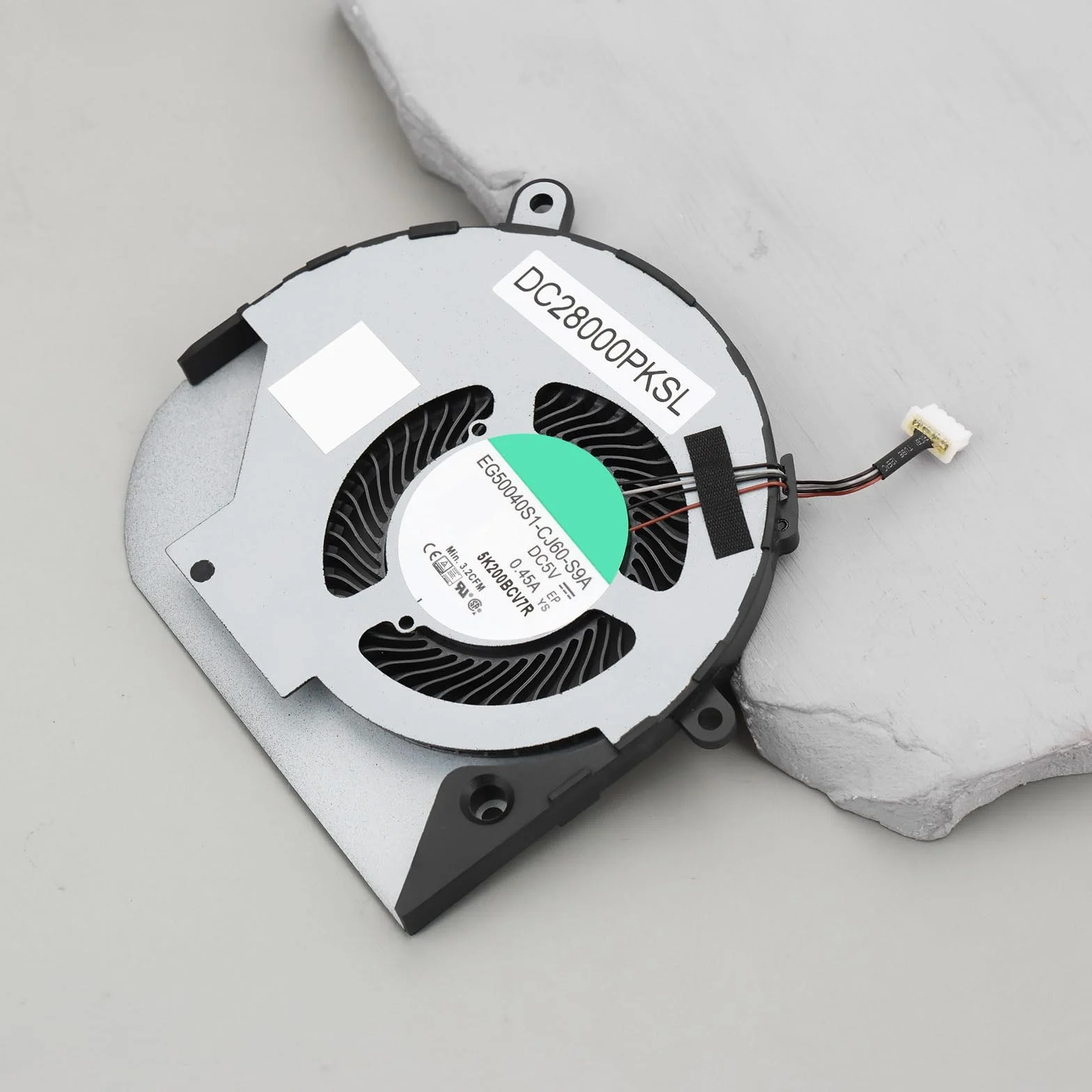 Wentylator chłodzący procesora DC28000PKSL kompatybilny z Dell Latitude 5510 Precision 3550 3540 T7HN 06T7HN