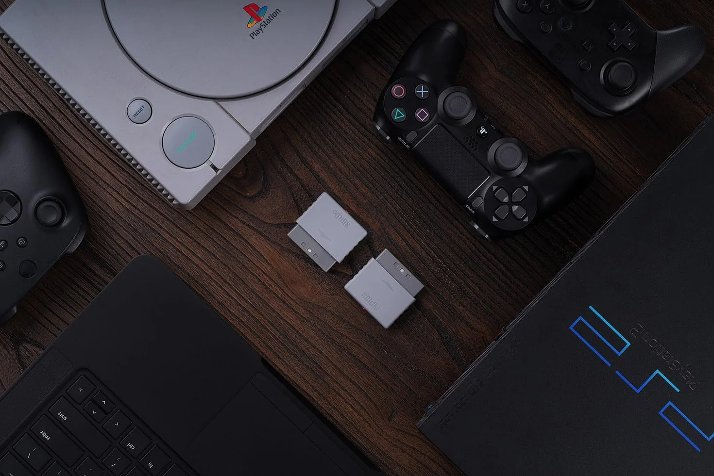 8Bitdo Bluetooth Retro Odbiornik do PS1, PS2, Windows, Xbox Series, Xbox One, PS5, PS4, Switch Pro