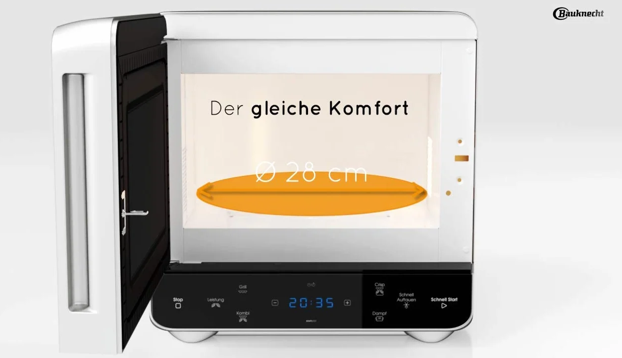 Bauknecht MW 39 WSL kuchenka mikrofalowa z grillem i funkcją Crisp 700 W 13 l