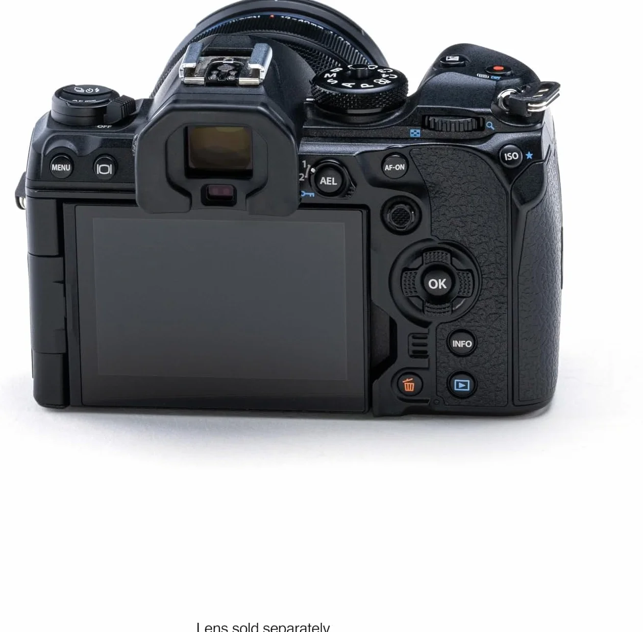 OM SYSTEM OM-1 Mark II Aparat Fotograficzny Bezlusterkowy 20 MP – Szybki Autofokus, Stabilizacja Obrazu, ISO 102400, Czarny, Zaawansowany Sensor Live MOS