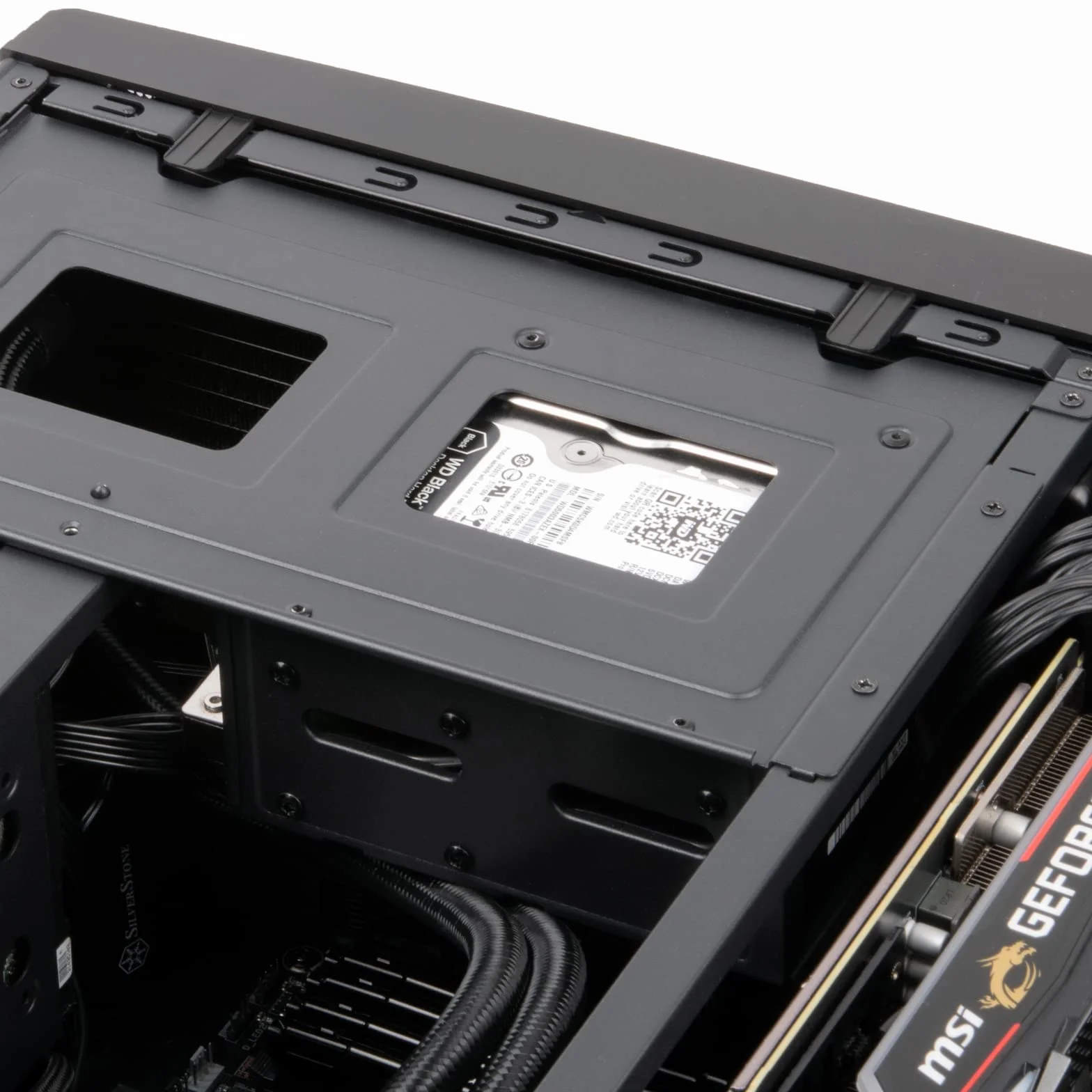 SilverStone Technology SST-GD11B - Grandia - Obudowa PC Grandia HTPC ATX o ulepszonej wydajności chłodzenia, czarna