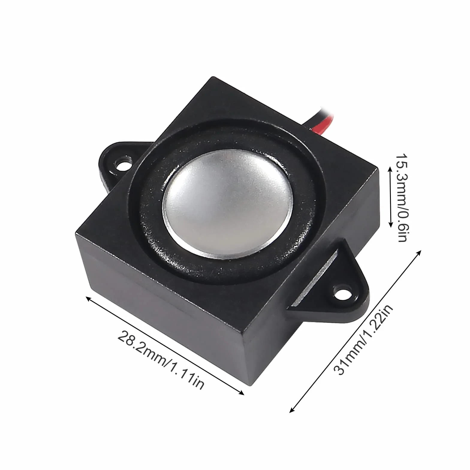 Głośnik 4 szt. 3 W 8 omów mini głośnik 8 omów 3 W Loundspeaker Micro do Arduino z interfejsem JST-PH2.0 do małych projektów elektronicznych, maszyn reklamowych, monitorów LCD TV