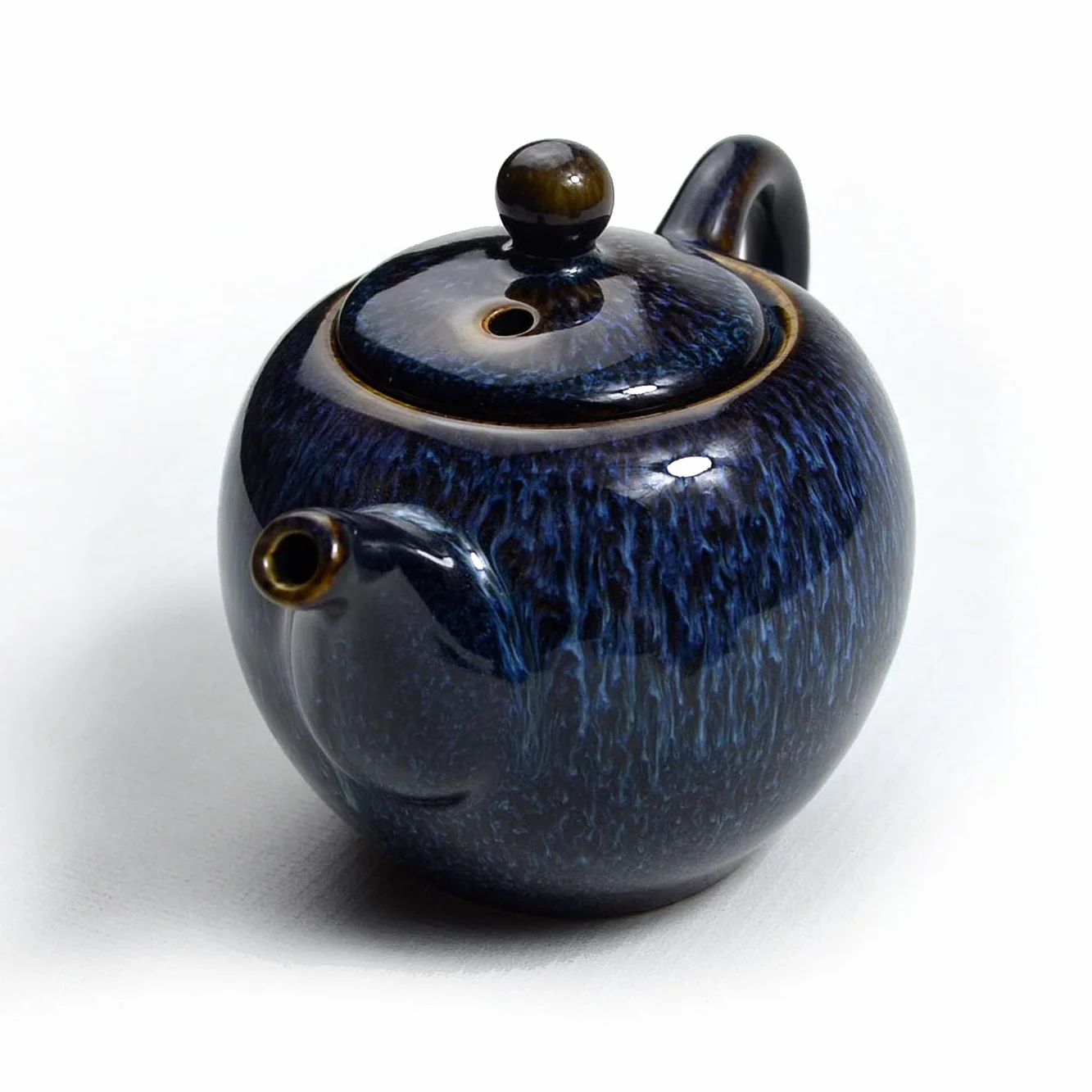 Porcelanowy czajniczek 255 g chiński tradycyjny rzemiosło kolorowa glazura ceramiczny dzbanek do herbaty Gongfu zestaw do herbaty