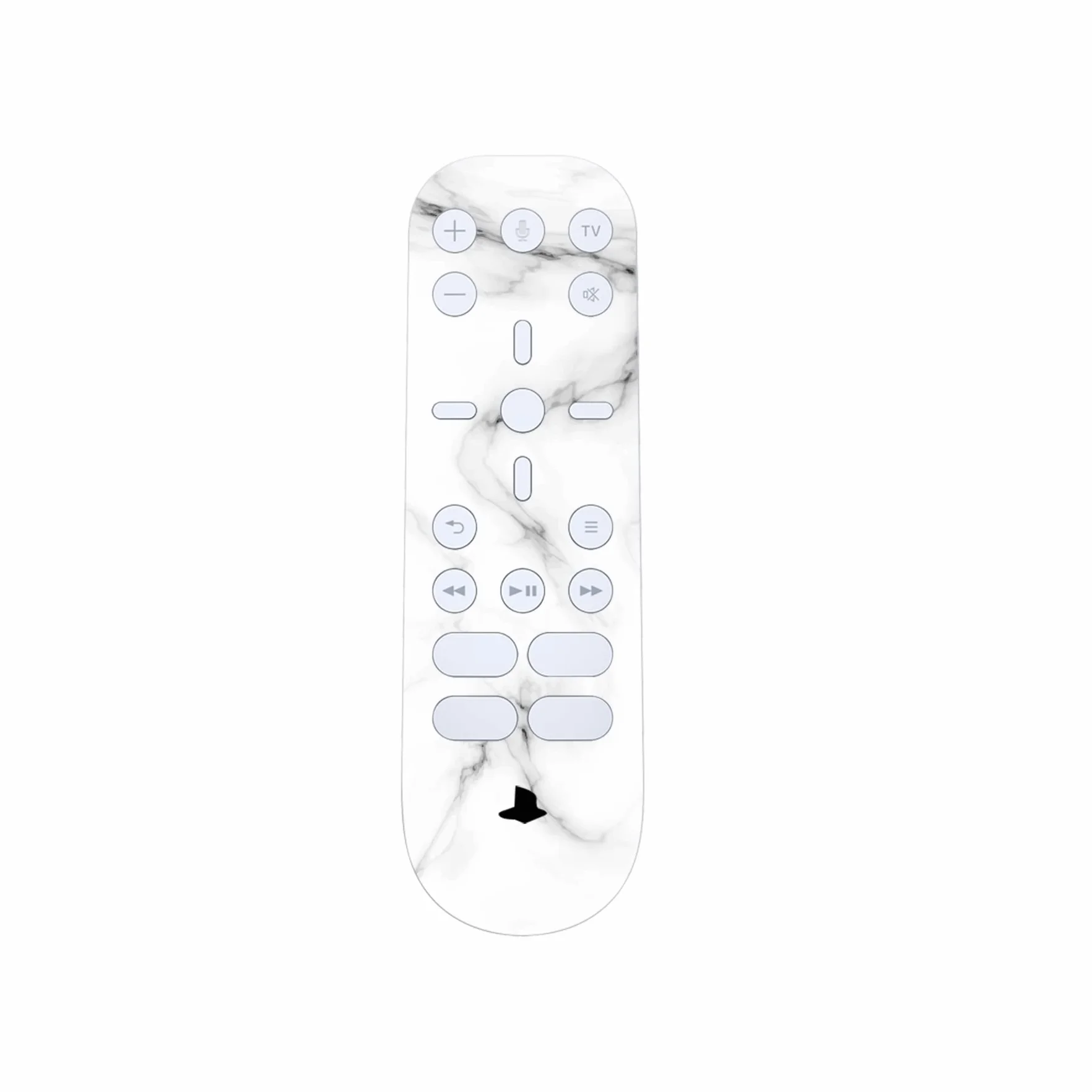 PlayVital Skórka Sticker kompatybilny z ps5,Naklejka Skins do ps5 Disc Edition,Ochronne Naklejki do ps5 Kontroler&Stacja ładowania&Zestaw Słuchawkowy&Media Remote-Bezszwowy Biały Marmur