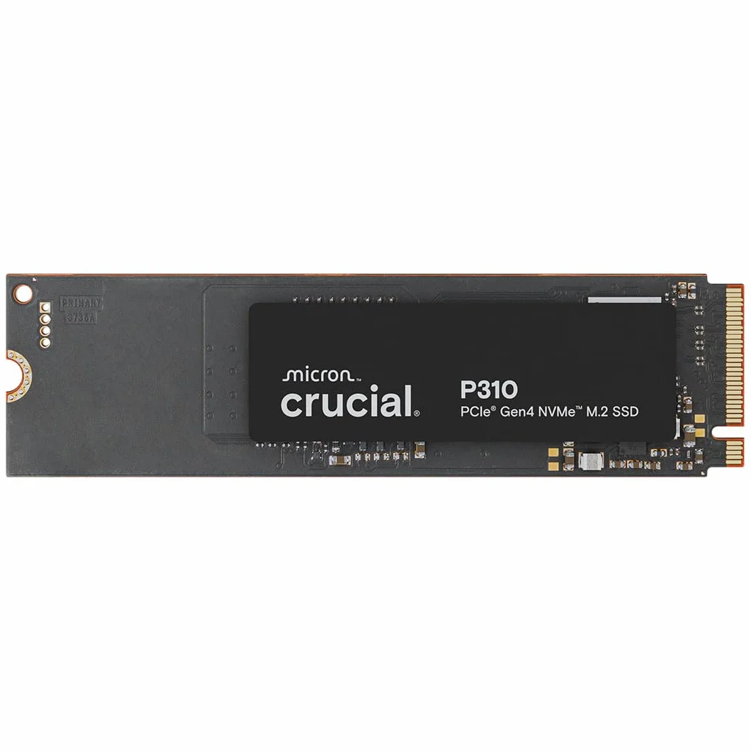 Crucial P310 500GB PCIe Gen4 NVMe M.2 2280, wewnętrzny dysk SSD, do 6600 MB/s, kompatybilny z laptopem i komputerem stacjonarnym, dysk półprzewodnikowy - CT500P310SSD801 (wersja Acronis)