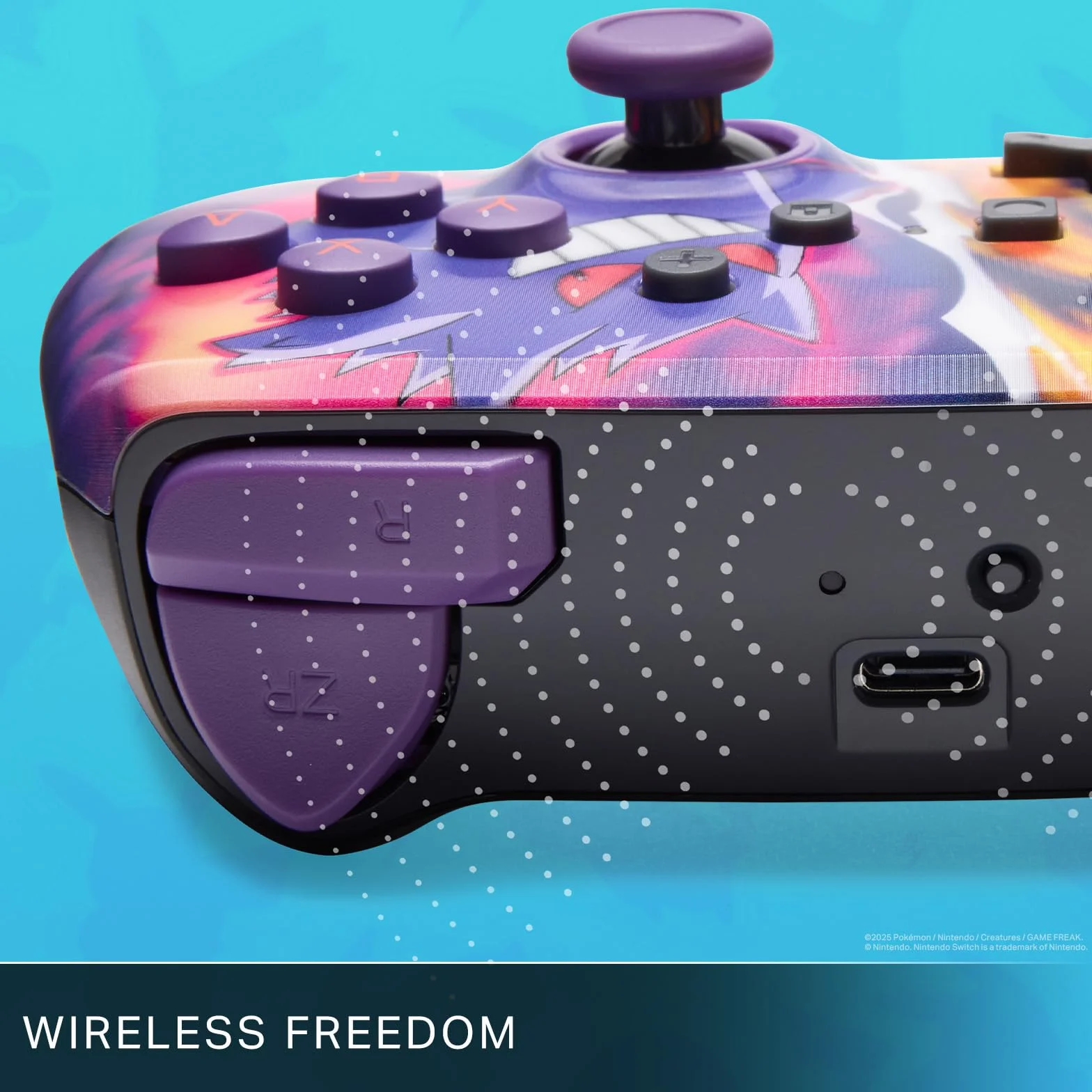 PowerA Enhanced Wireless Controller for Nintendo Switch Pikachu vs. Gengar