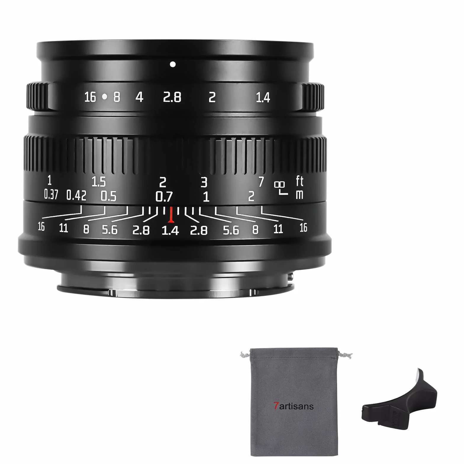 7artisans F1.4 Mark II APS-C Duży otwór 35 mm Ręczny obiektyw ustawiania ostrości do Sony E Mount bez lustra A6500 A6300 A6100 A6000 A5100 A5000 A9 NEX3N NEX5T NEX5R