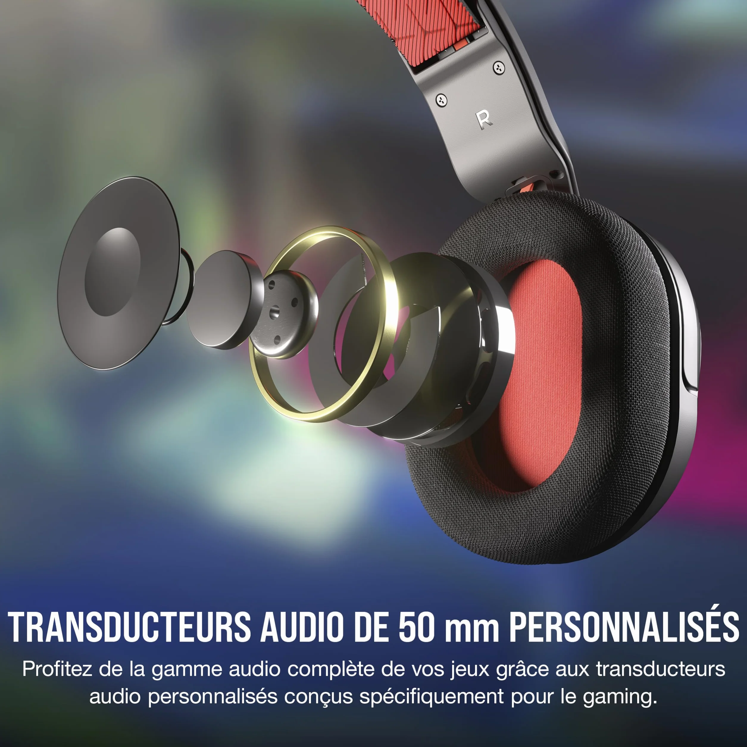 CORSAIR HS35 v2 Multiplatform Przewodowy Gamingowy Zestaw Słuchawkowy – Elastyczny Mikrofon Wszechkierunkowy – Uniwersalne Złącze 3,5 mm – PC, Mac, PS5, PS4, Xbox, Nintendo Switch, Mobilny – Carbon