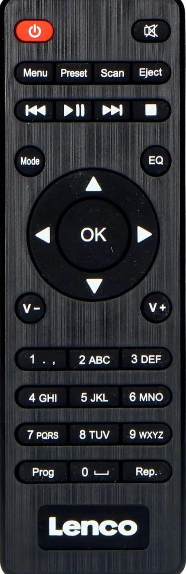 Lenco A004141 Radio Internetowe Bluetooth i WiFi, Czarny, 1 Sztuka