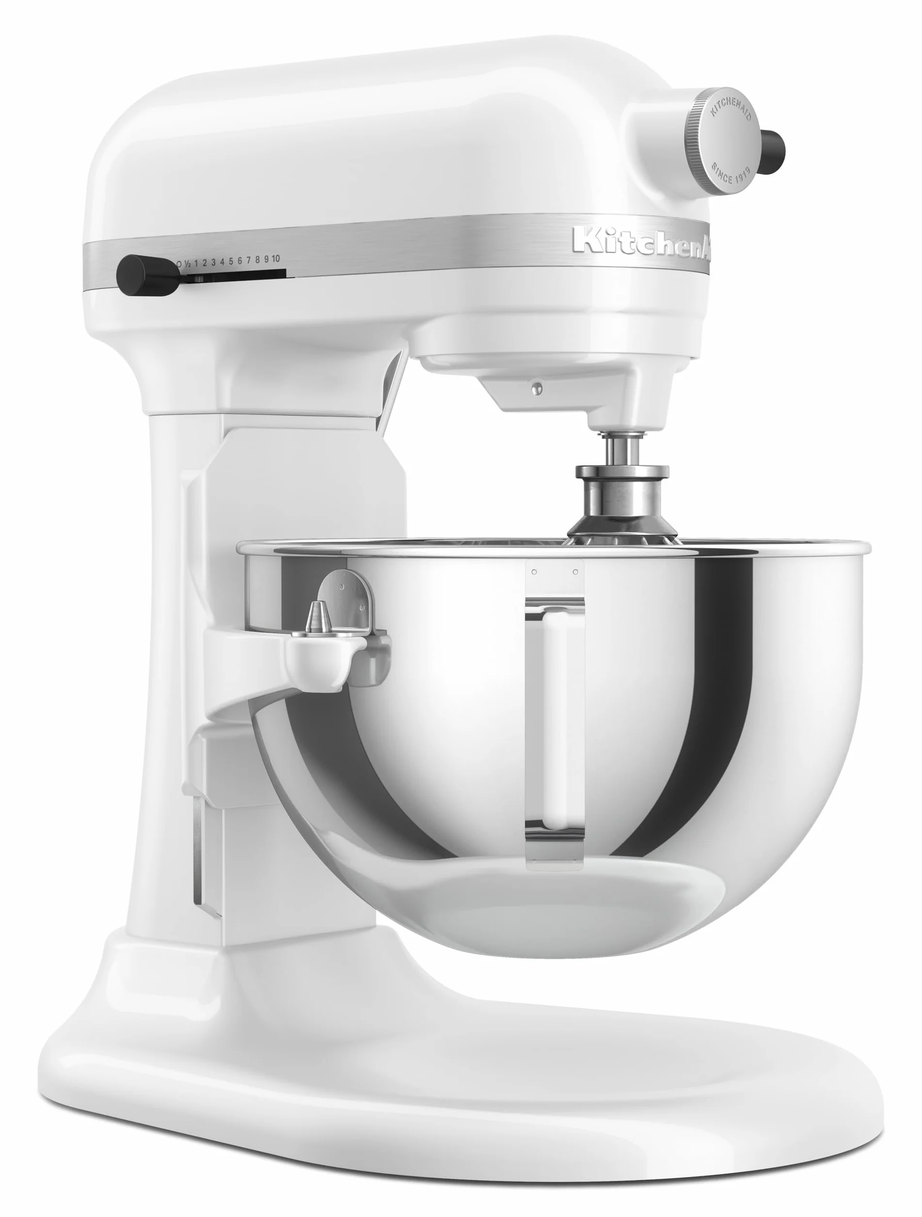KitchenAid KSM55SXXEWH Planeta Mikser 5,2 l Biały Heavy Duty