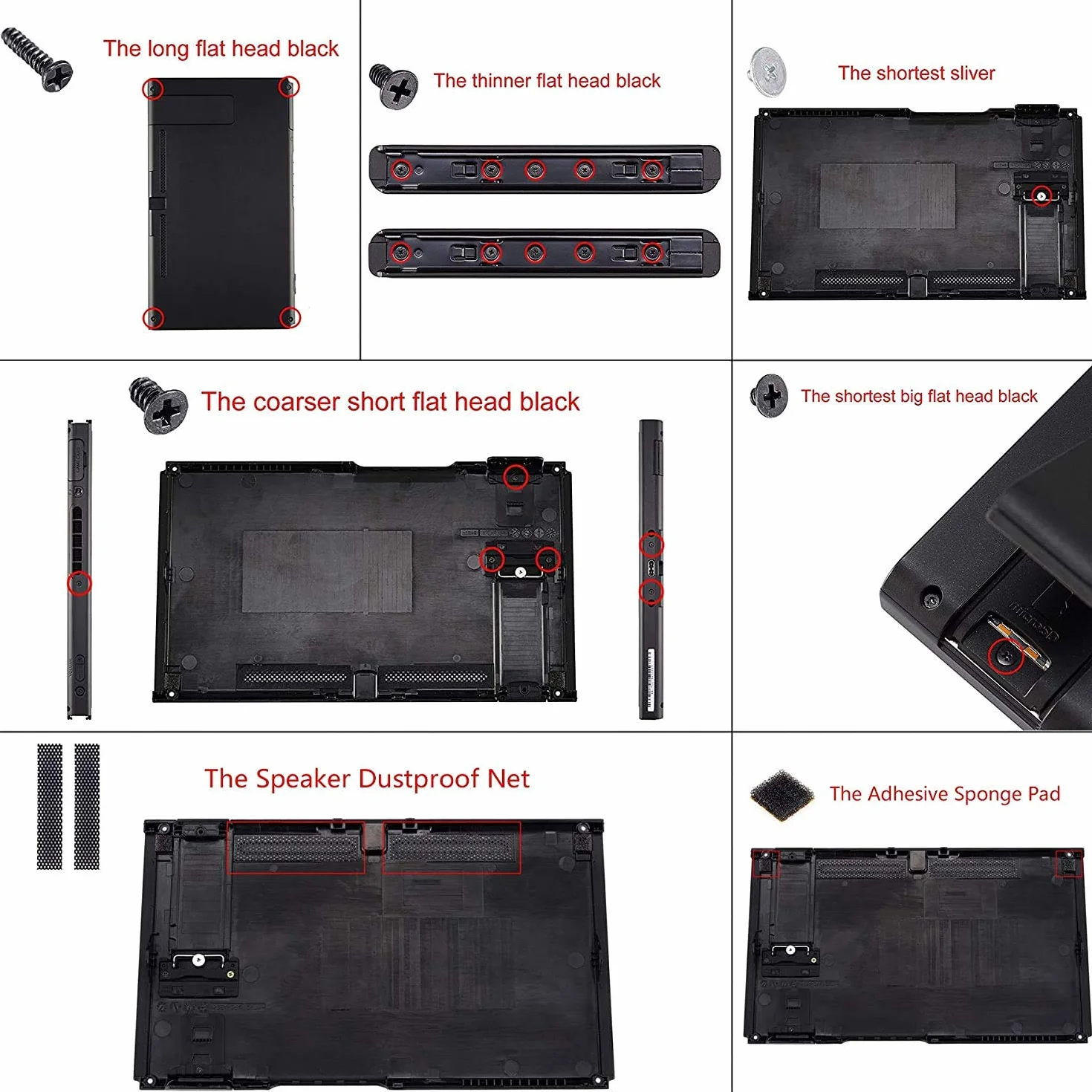 eXtremeRate Soft Touch Grip Płyta Tylna dla Nintendo Switch Konsoli, NS Joycon Handheld Controller Obudowa z Przyciskami, DIY Wymiana Shell dla Nintendo Switch - Klasyczny 1989 GB DMG-01