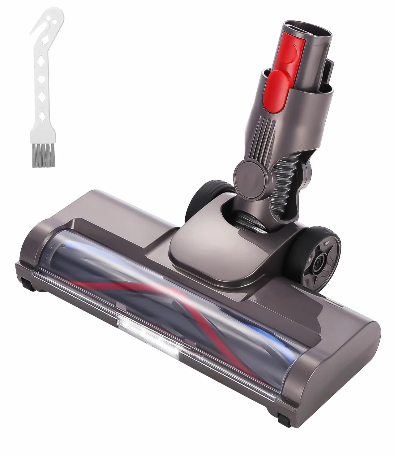 Szczotka SOBEAU Kompatybilna z Dyson V7 V8 V10 V11 V15 4-LED Dysza Podłogowa