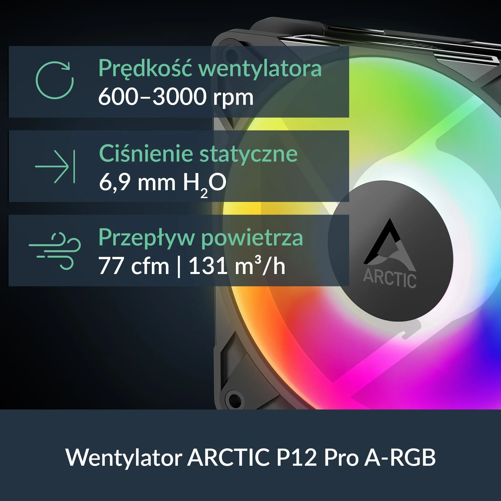 ARCTIC Liquid Freezer III Pro 360 A-RGB - Chłodnica Procesora AIO, 3 x 120 mm Chłodzenie Wodne, Grzejnik 38 mm, Pompa PWM, Wentylator VRM, AMD AM5/AM4, Intel LGA1851/1700 Rama Kontaktowa - Czarny