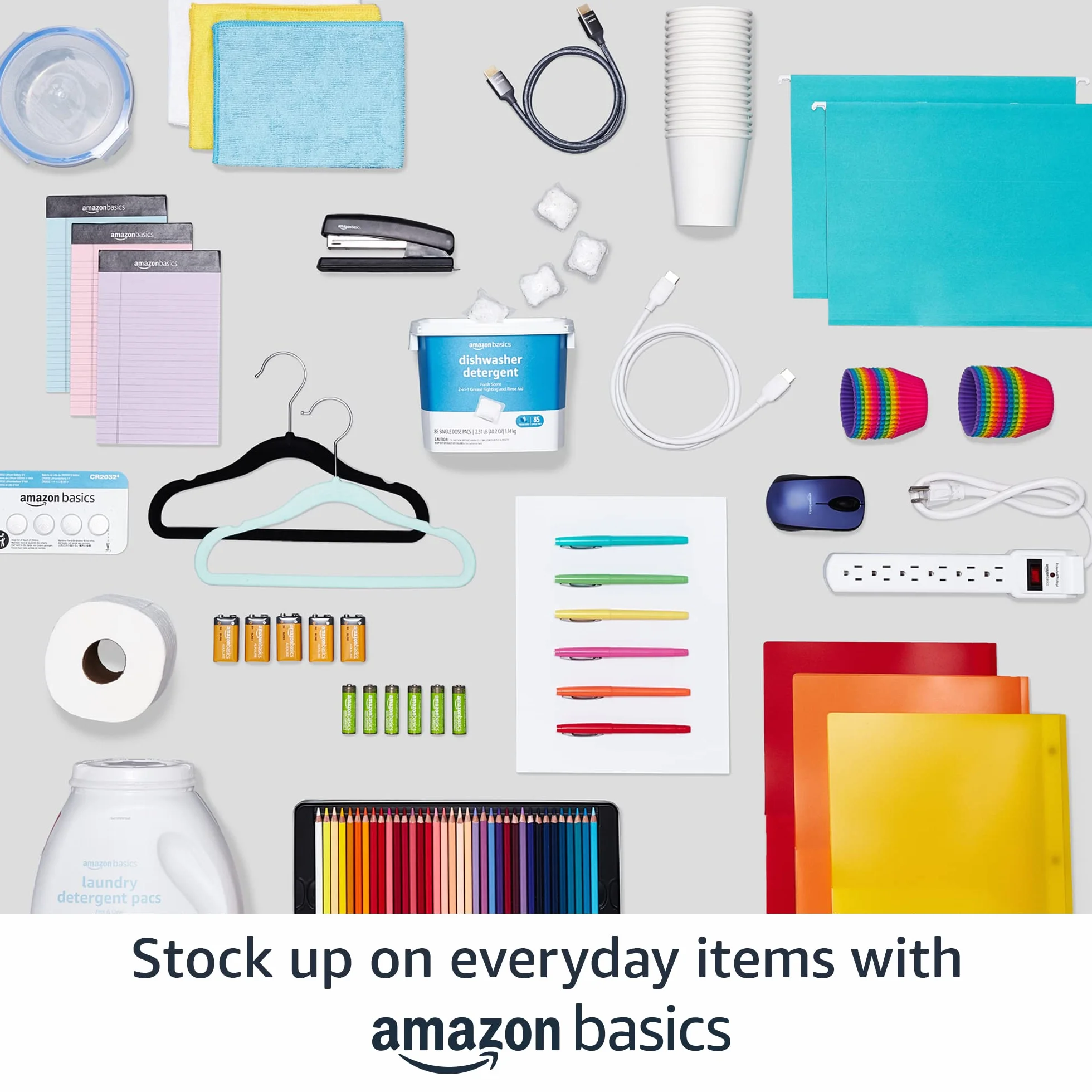 Amazon Basics Wieszaki na koszule aksamitne czarne 50 sztuk