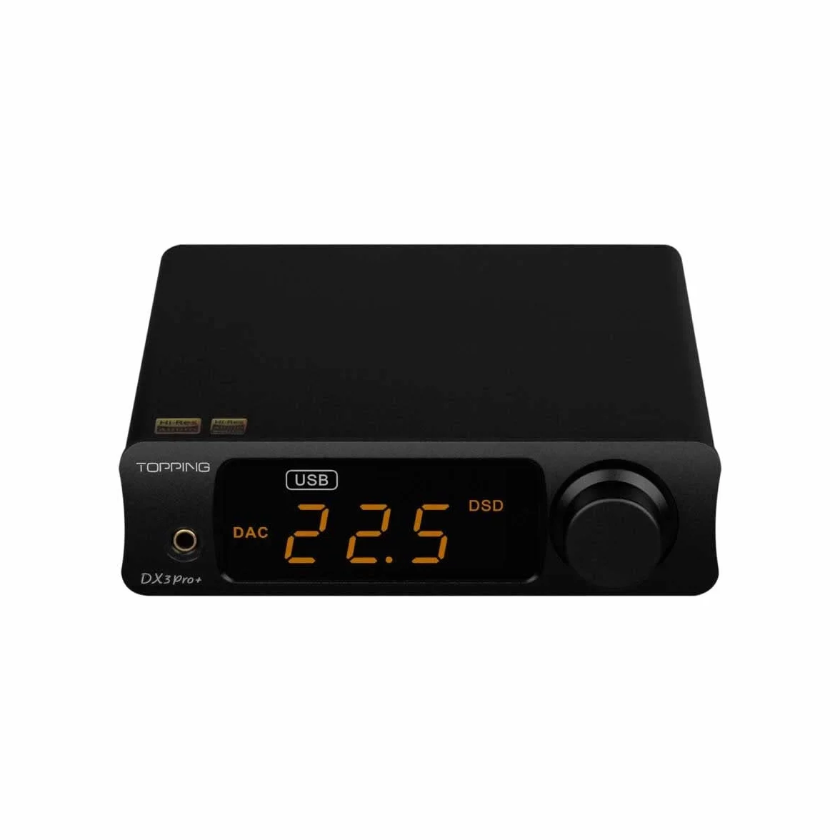 Topping DX3 Pro+ Wzmacniacz słuchawkowy Bluetooth (czarny)