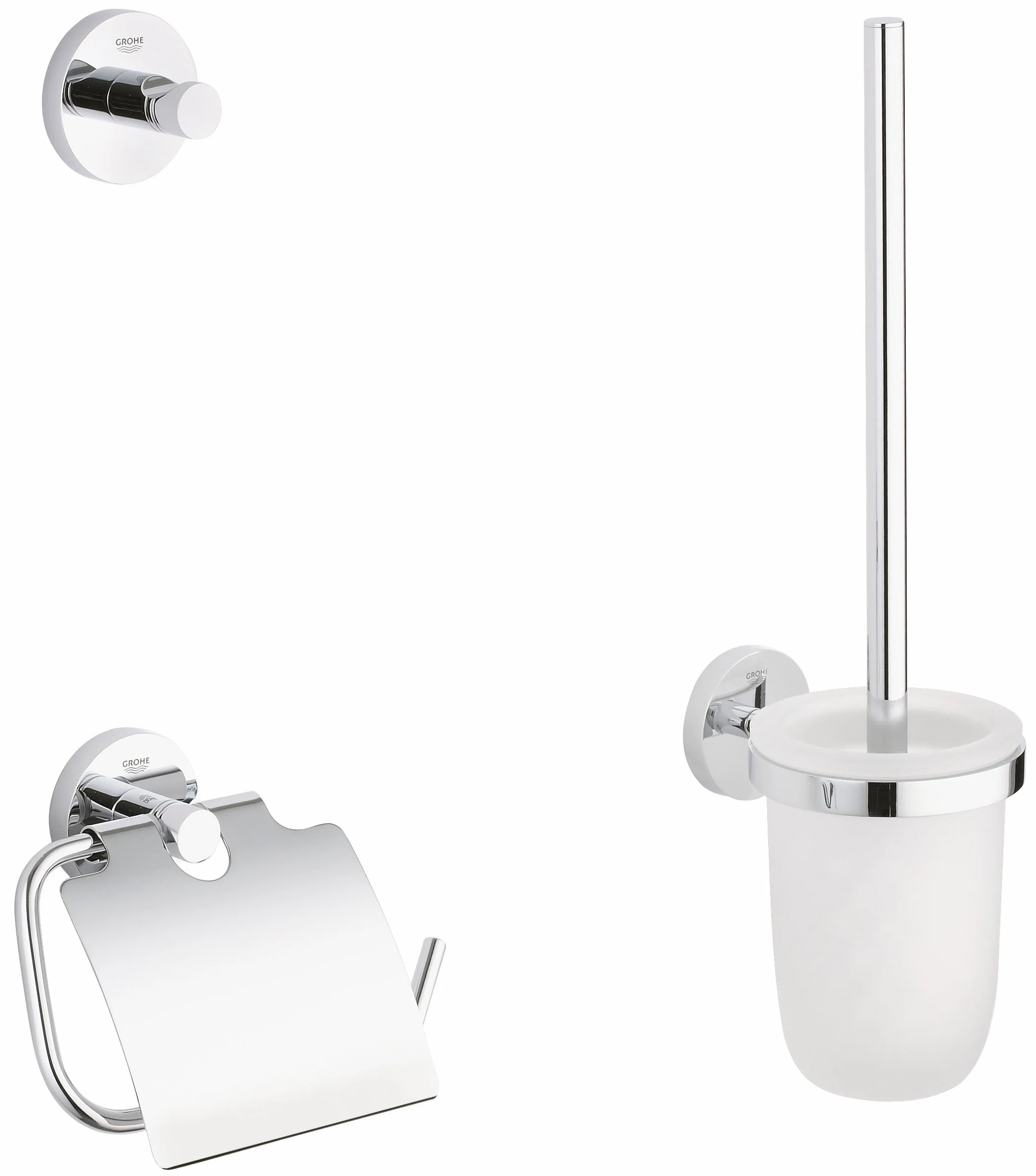 GROHE Essentials Zestaw akcesoriów łazienkowych 3 w 1