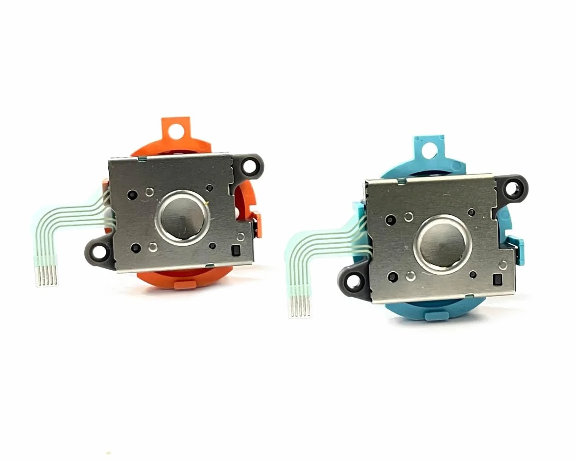 ElecGear 2x Joystick Zamienny do Kontrolera Joy-Con 2 Switch 2, Analogowy Lewy i Prawy Drążek Sterujący do JC2 Kontroler, w Zestawie Zestaw Narzędzi Naprawczych