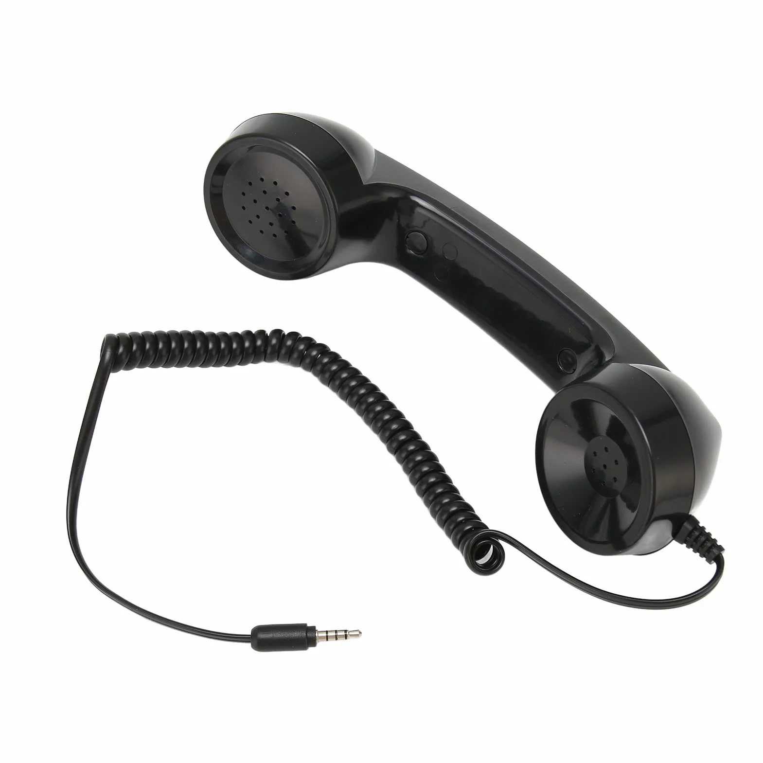 Słuchawka Telefonu Retro z Doskonałym Dźwiękiem dla Komputerów Telefonów Komórkowych, Wielofunkcyjny Promieniowanie Przenośne Odbiornik Telefonu Komórkowego, kompatybilność Retro