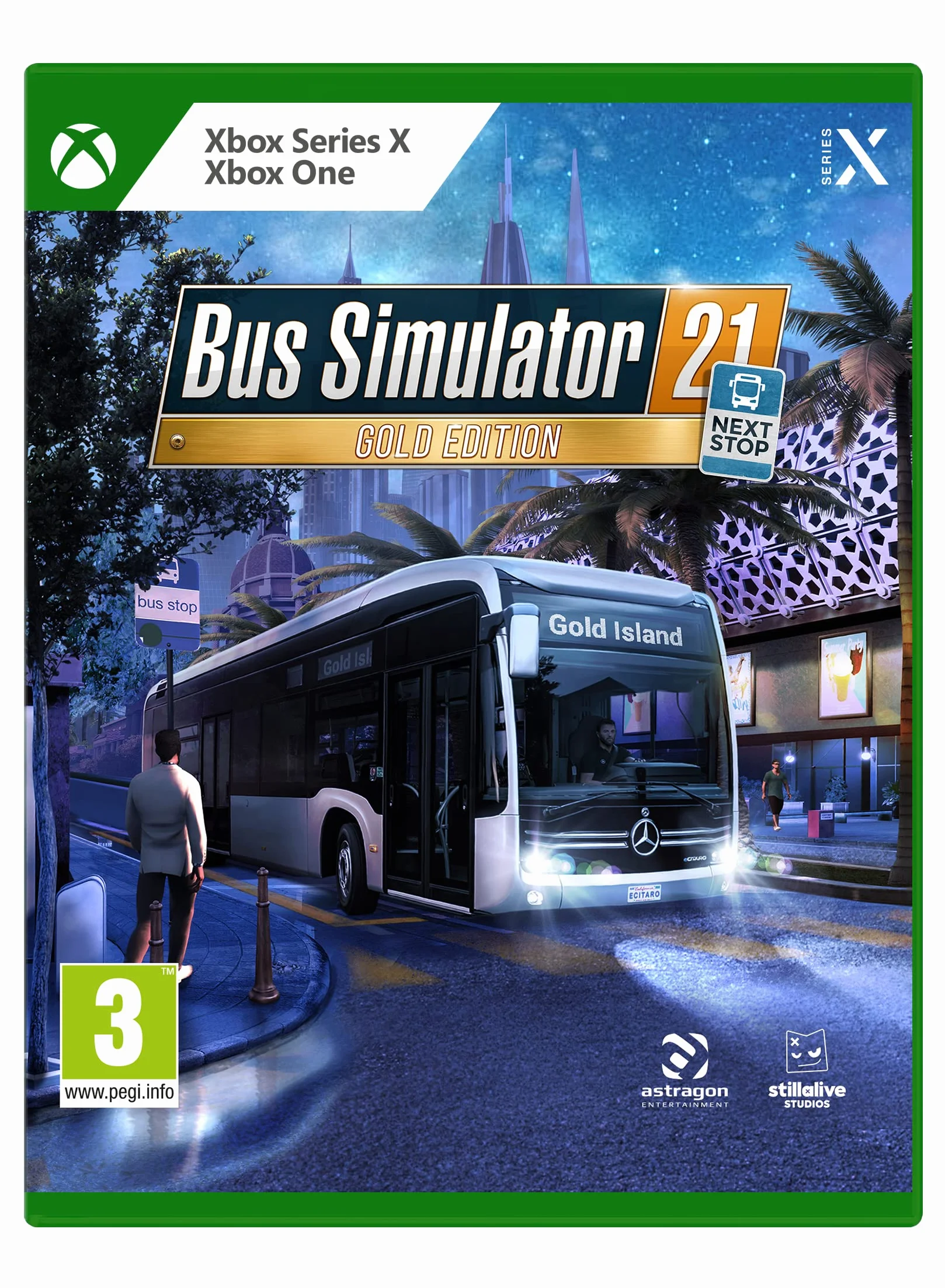 Astragon Bus Simulator 21 - Next Stop Gold Edition Xbox One Series X