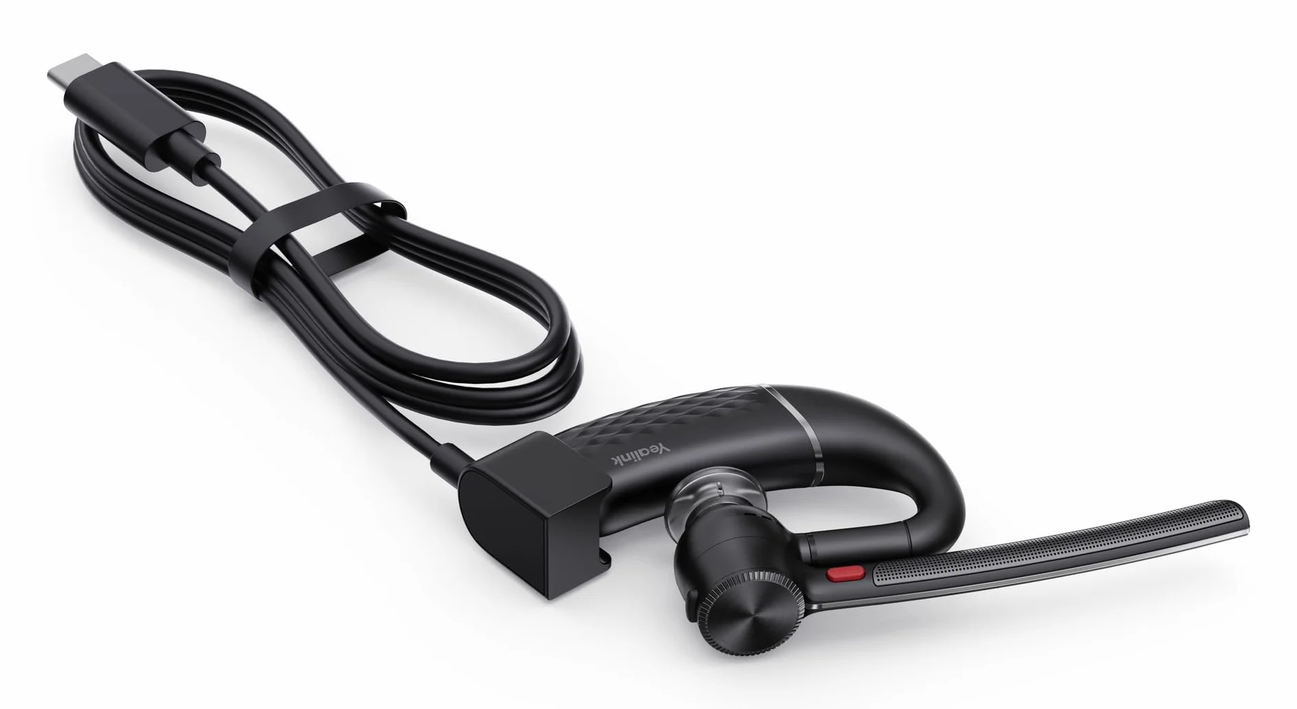 Yealink BH71 Mono Lite bezprzewodowy zestaw słuchawkowy Bluetooth do użytku w podróży, czarny