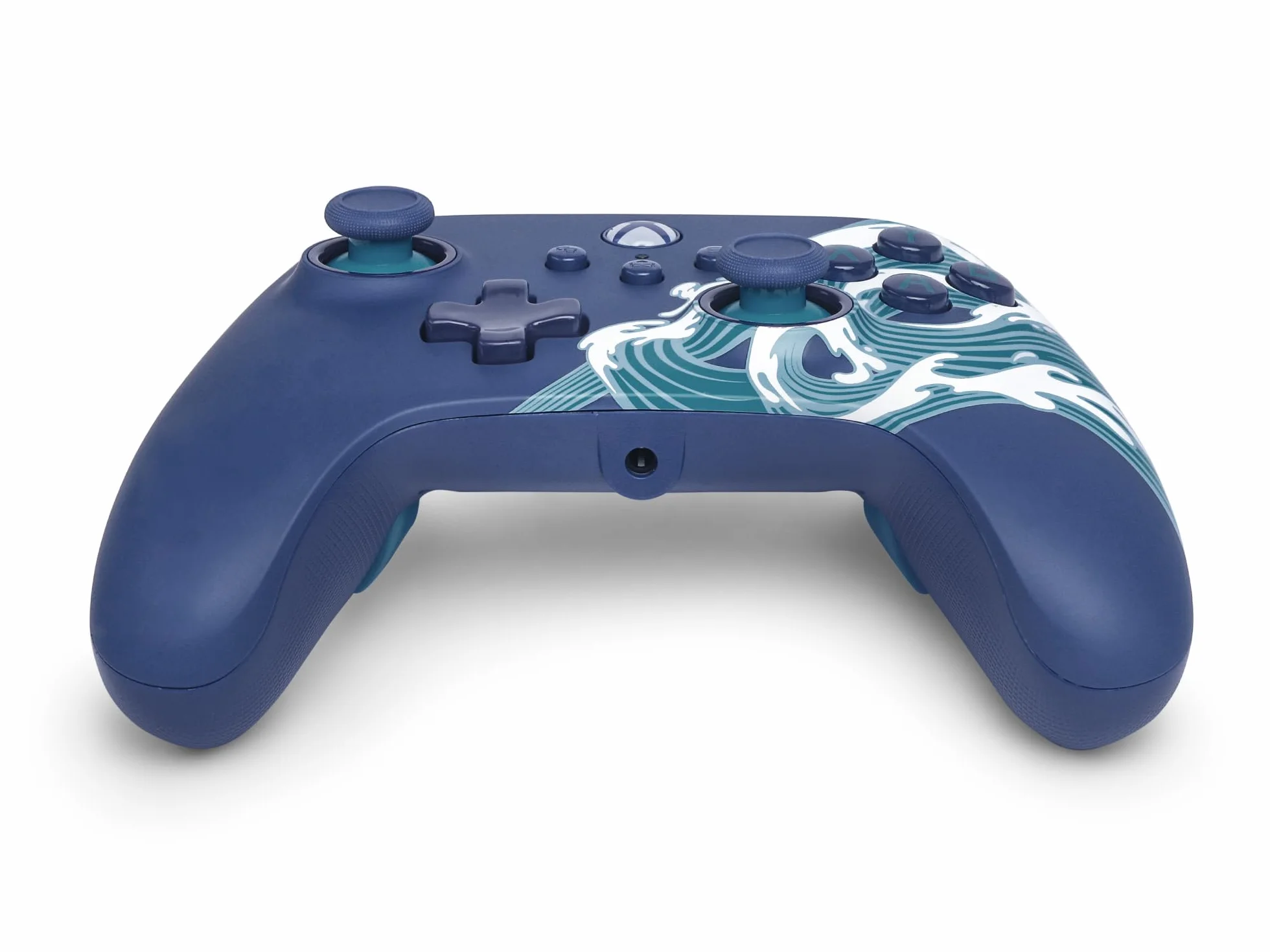 Kontroler przewodowy PowerA Advantage do konsoli Xbox Series X|S - Morska fala, Pałki z efektem Halla, kontroler do gier, Xbox Series X|S