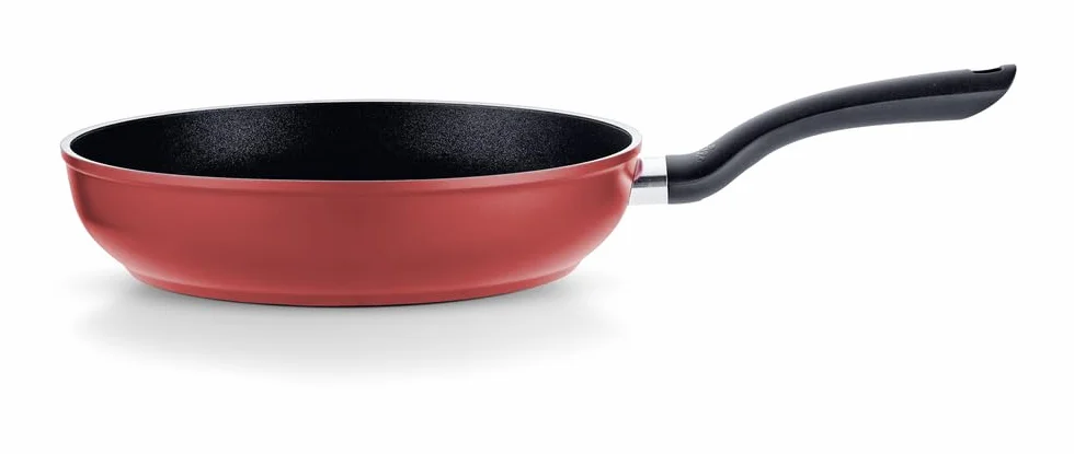 Fissler Cenit Red patelnia do smażenia (Ø 28 cm) z powłoką aluminiową, nieprzywierająca, wysoka krawędź – indukcyjna