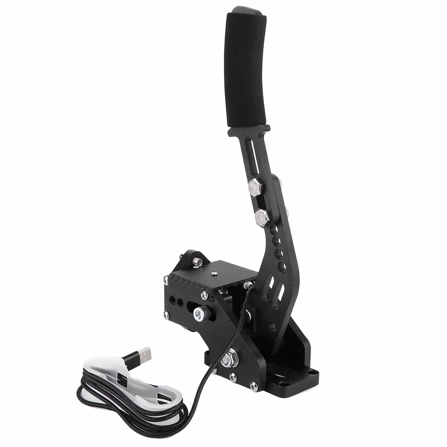 zhoul 14-bitowy hamulec ręczny USB z zaciskiem SIM, do gier wyścigowych Logitech G27 G25 G29 T500 T300 Fanatecosw LFS Dirt Rally